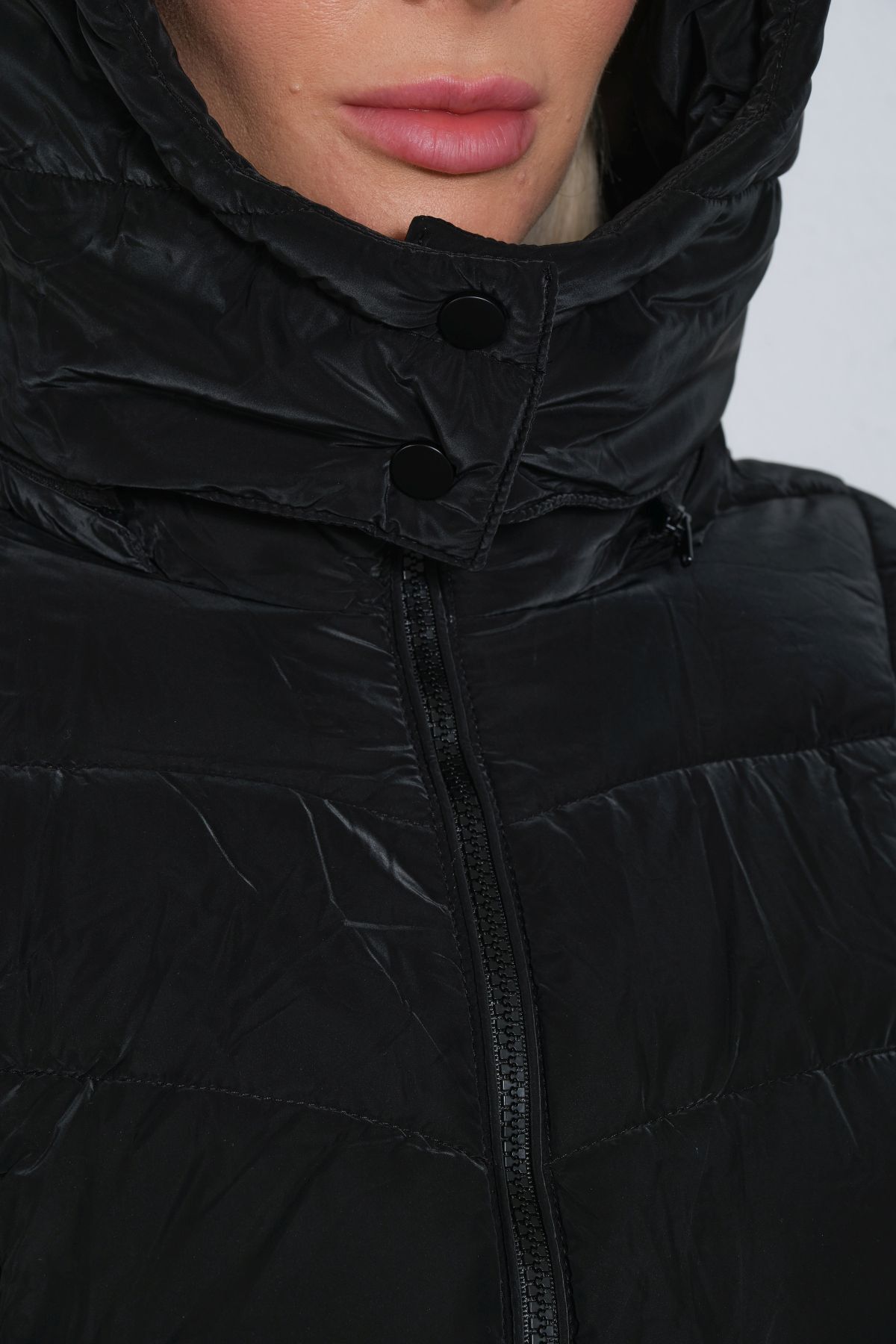 Maule-Anorak Soft Micro Coat pentru femei, cu glugă detașabilă, hidrofugă, cu fixare laterală @Manas 6