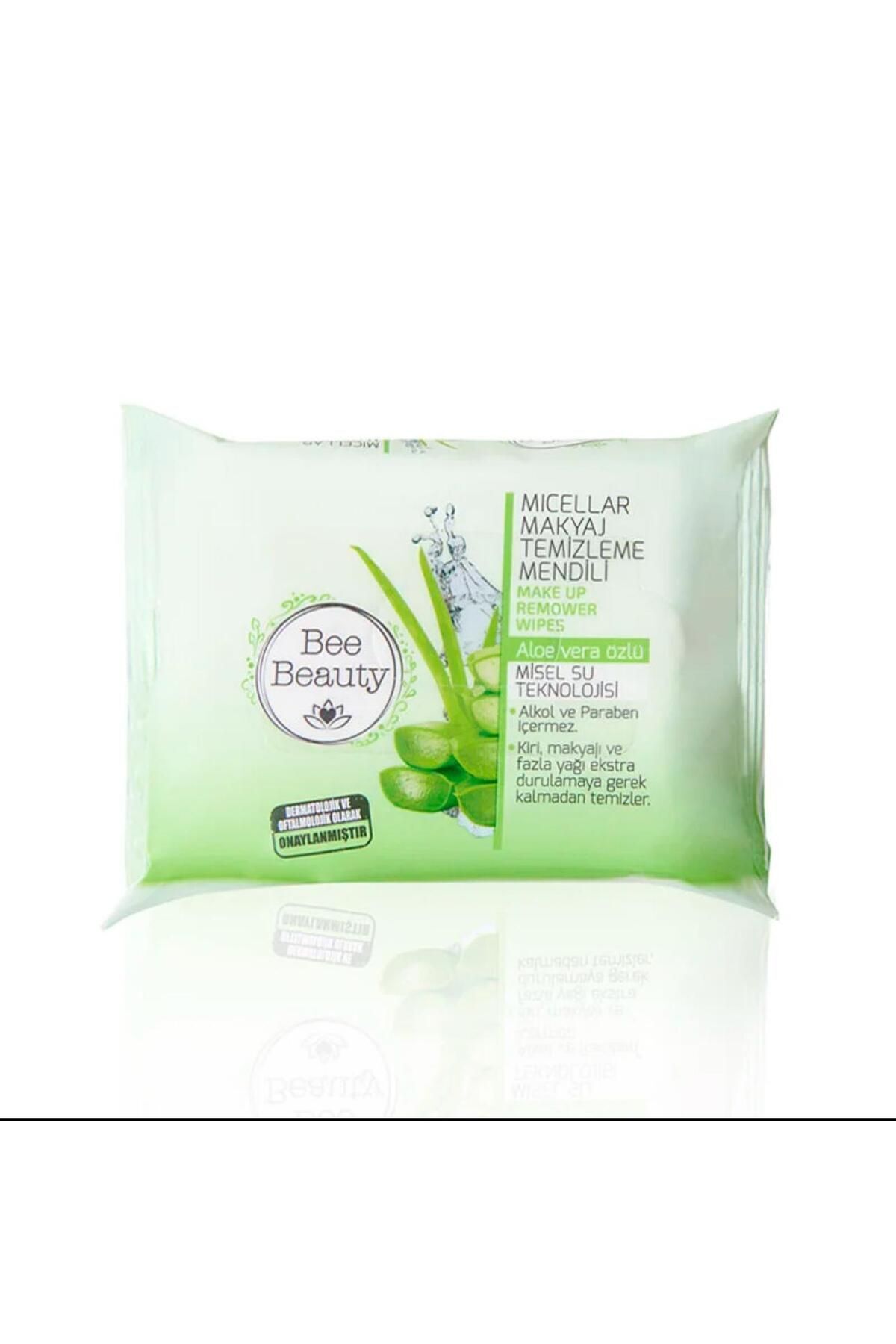 Bee Beauty Aloe Vera Özlü Micellair Makyaj Temizleme Mendili 25 Adet