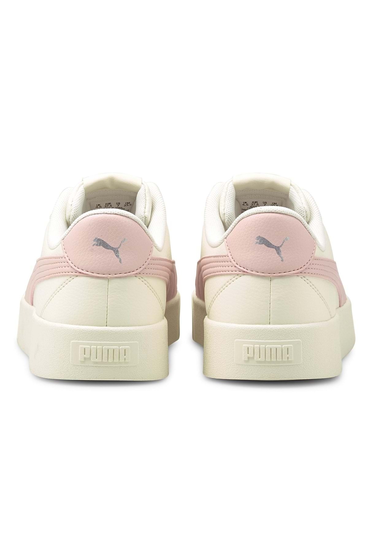 Puma Skye Clean 380147-04 Unisex Spor Ayakkabı BEJ görsel 5