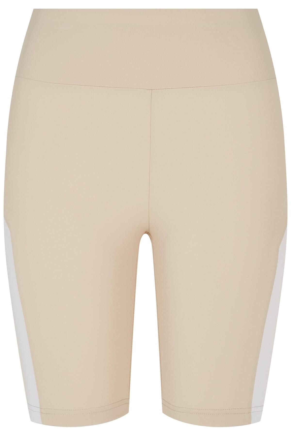 Urban Classics-Damen Ladies Color Block Cycle Shorts 1