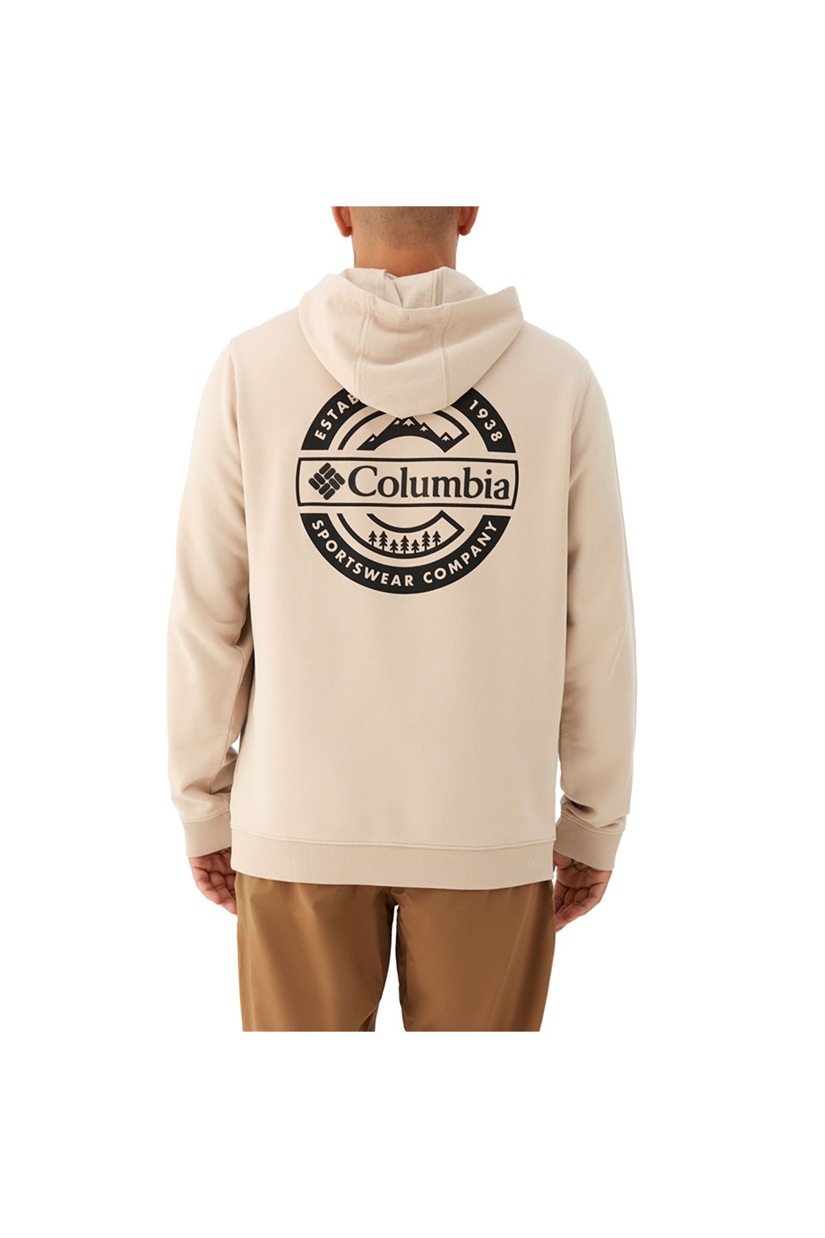 سویشرت مردانه کلاهدار نشان دکمه CSC Columbia