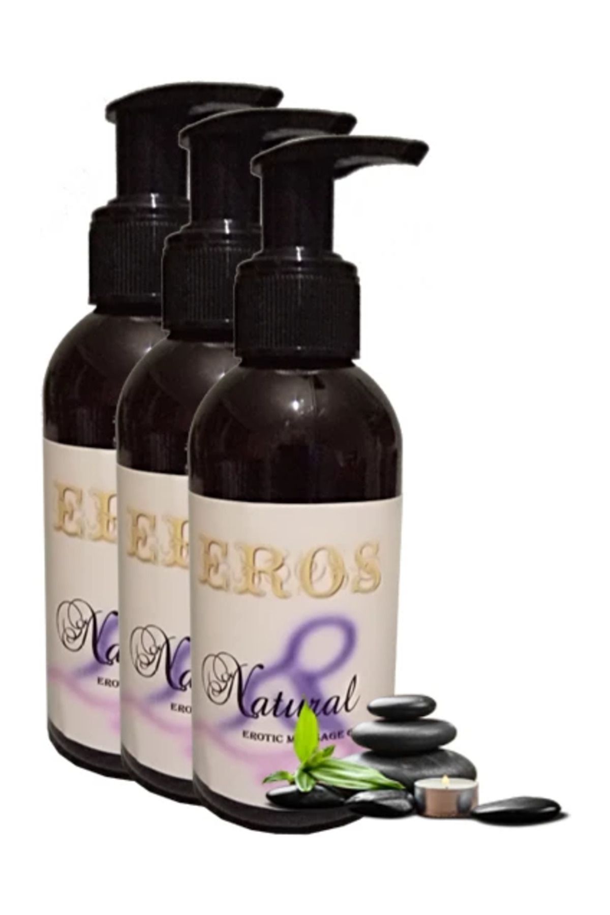 Eros 3 Adet Erotic Massage Oil 120ml Kokulu Erotik Masaj Yağı