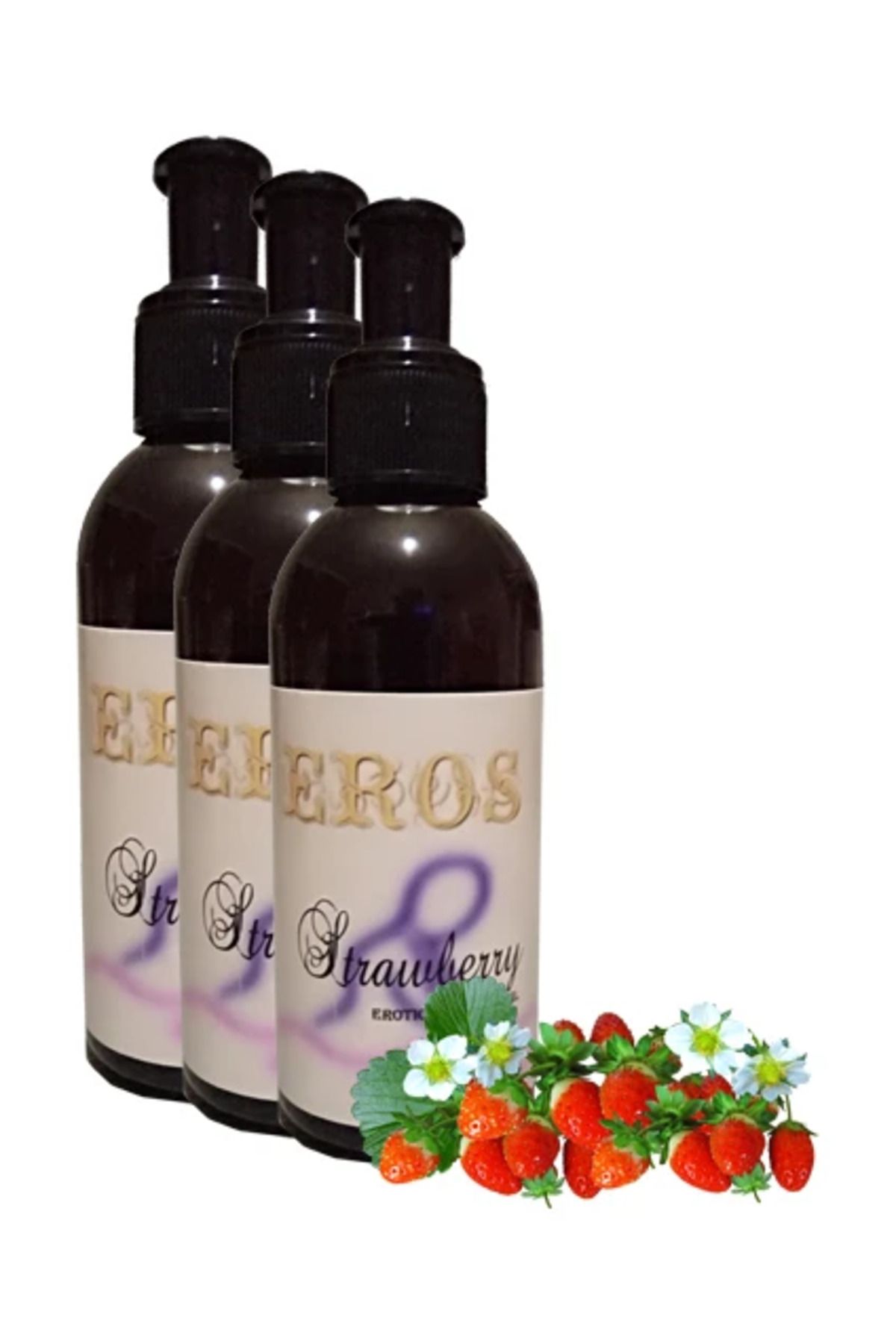 Eros 3 Adet Massage Oil 120ml Kokulu Masaj Yağı