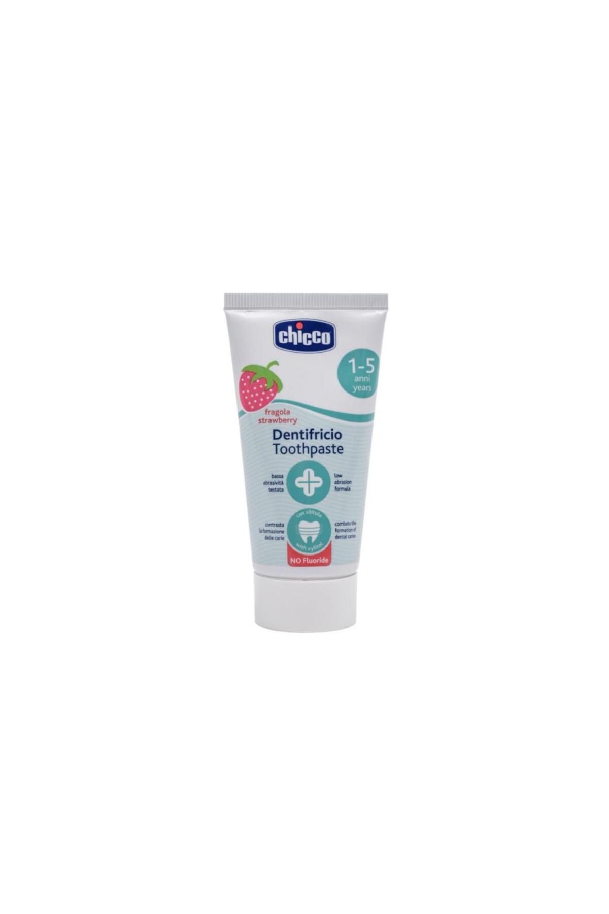 NEZADE STORE Chicco Çilekli Diş Macunu 12 Ay+ 50 ml