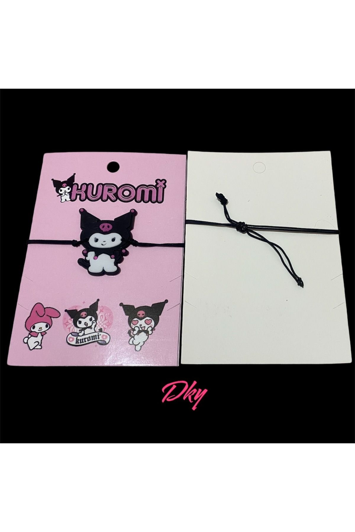 DKY-Kuromi̇ Silicone Bracelet 4