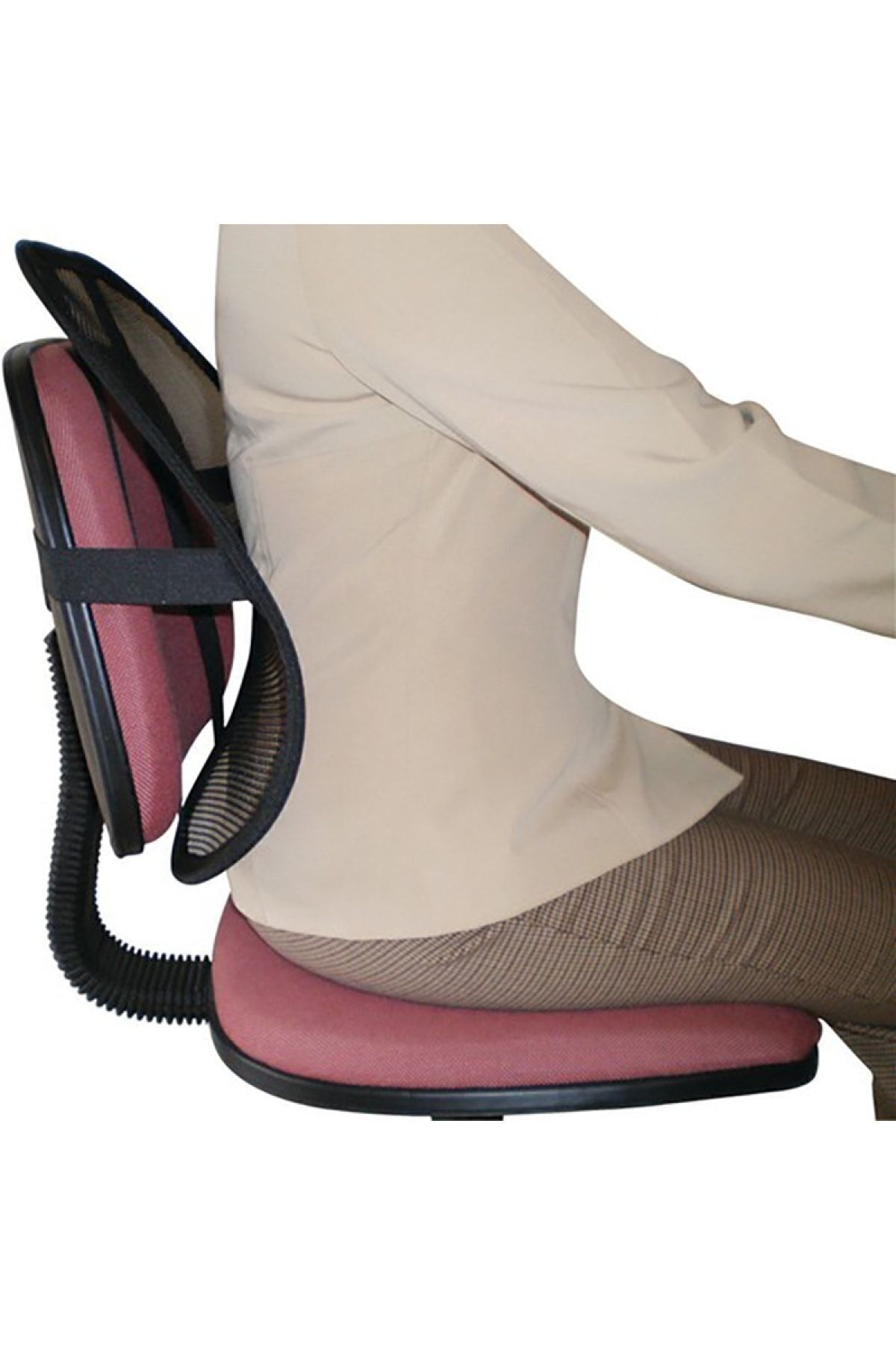 Autokit-Auokit Orthopedic Cushion - Anti-Buckle with Lumbar and Back Support, 2 Pieces 3