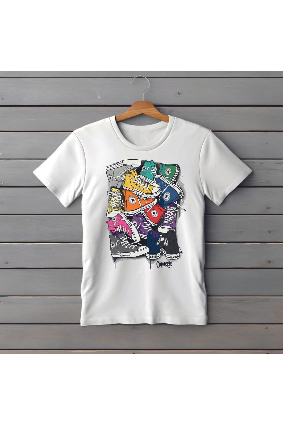 radem Ünisex %100 Pamuklu A+++ Kalite Süprem Penye Baskılı Regular Kalıp Tshirt