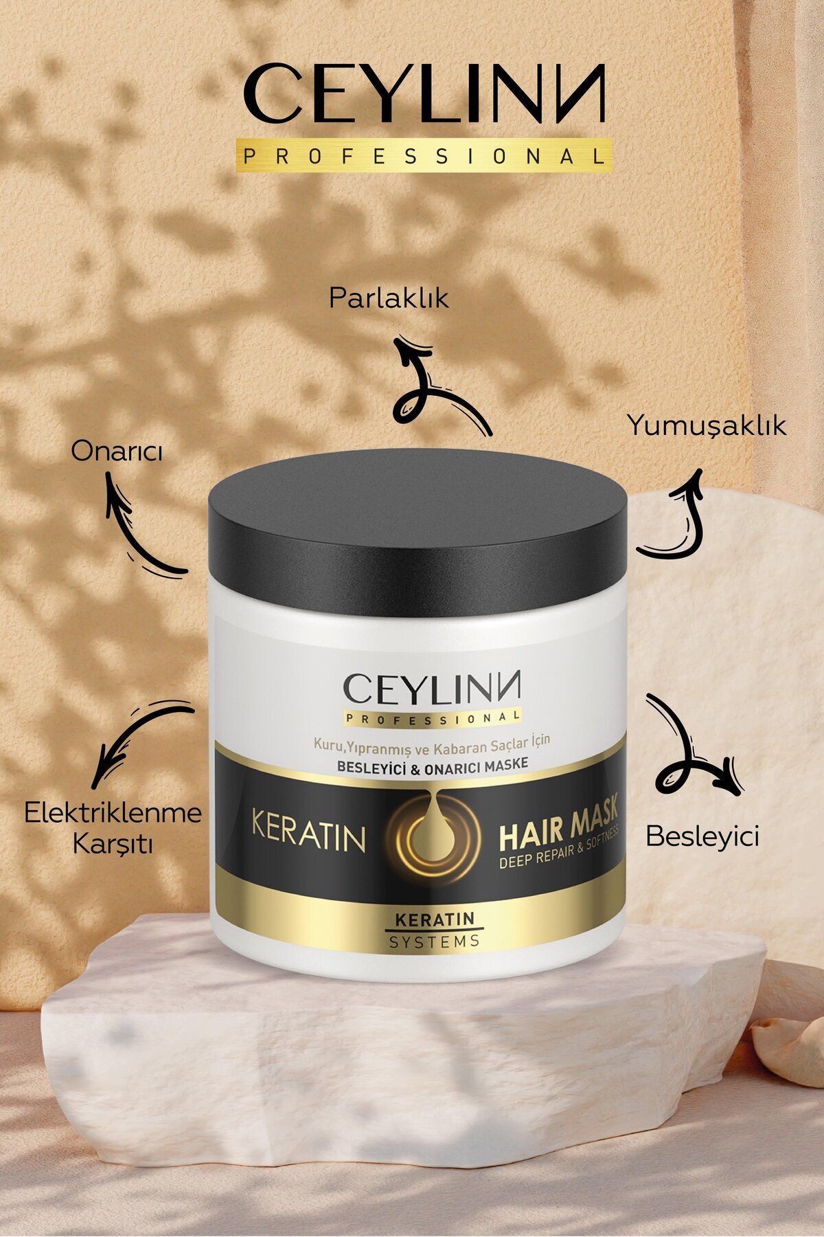 Ceylinn-Keratin Hair Mask 500ml 4