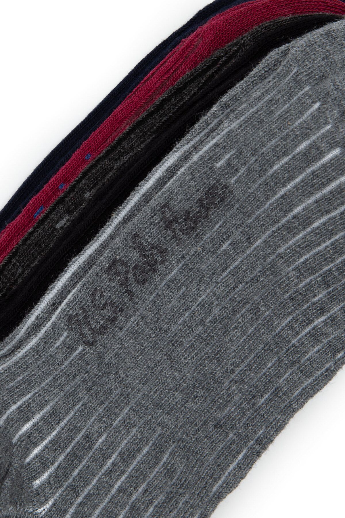 U.S. Polo Assn.-Sötétkék Socket 5 részes zoknikészlet - OVER-SK23 3