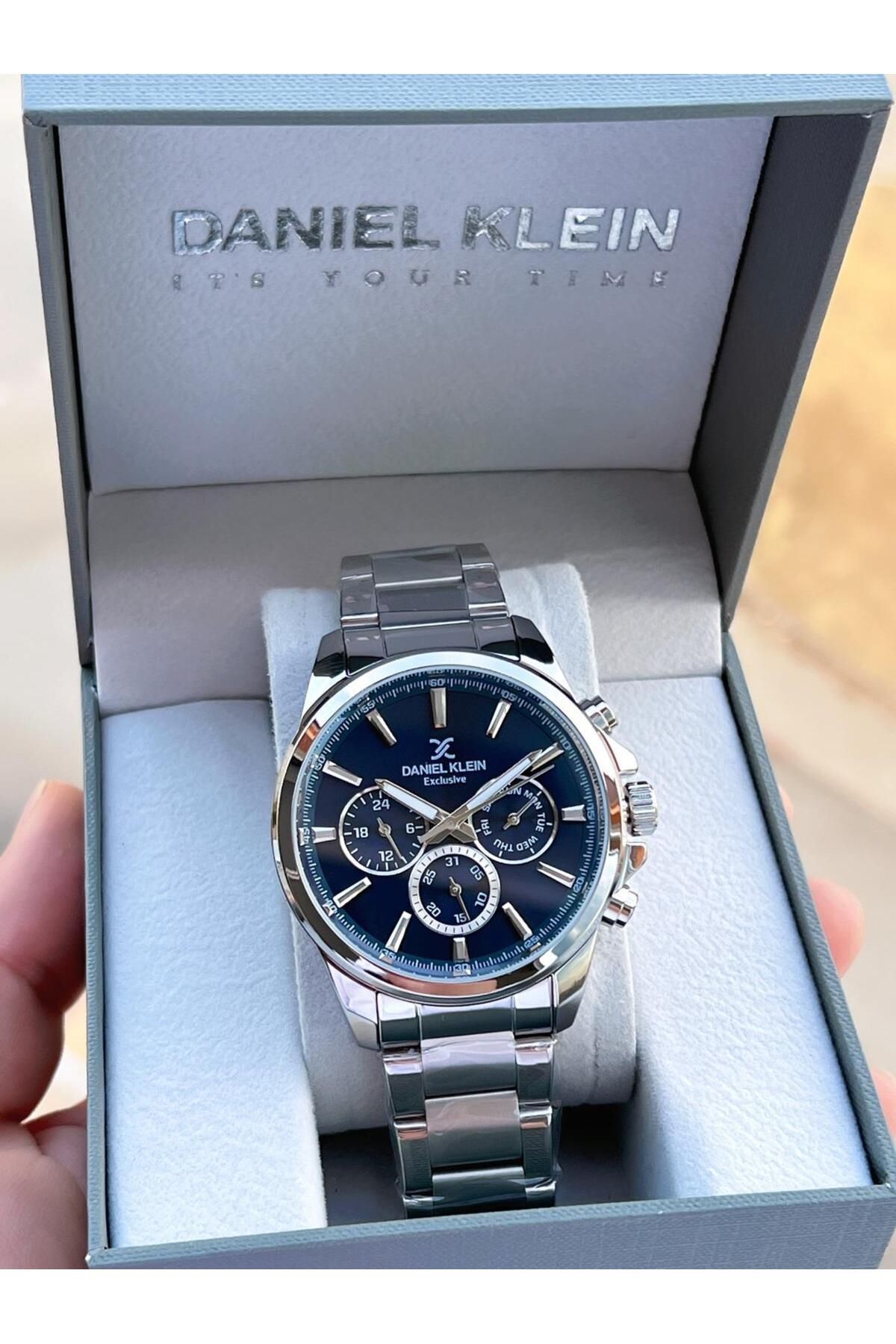 Daniel Klein-Steel Band Inner Functions Men's Wrist Watch for Active Engagement and Groom Edk.1.10587.2 4