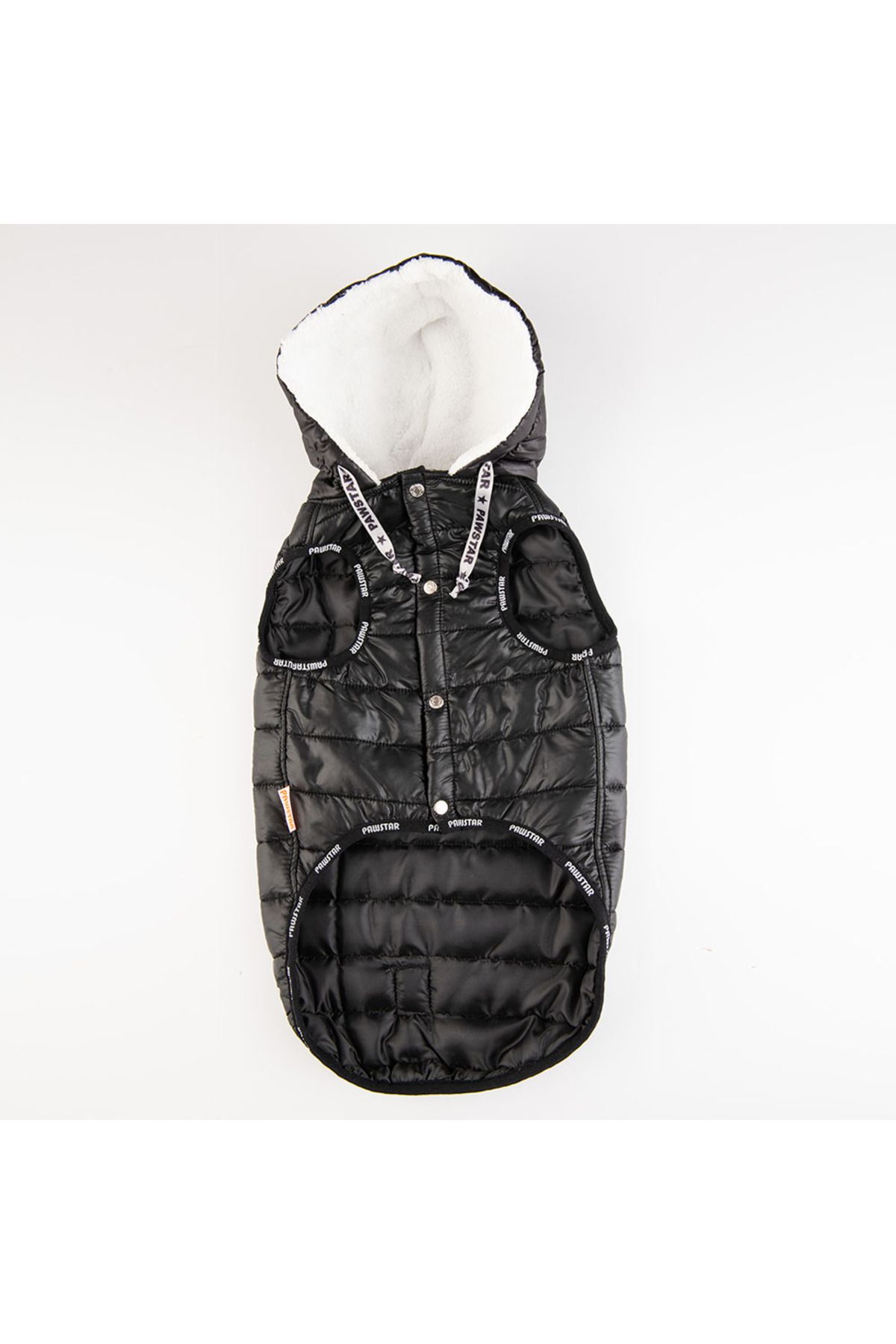 Pawstar-Black Railway Anorak Vest Dog Vest Dog Outfit Dog Raincoat 5