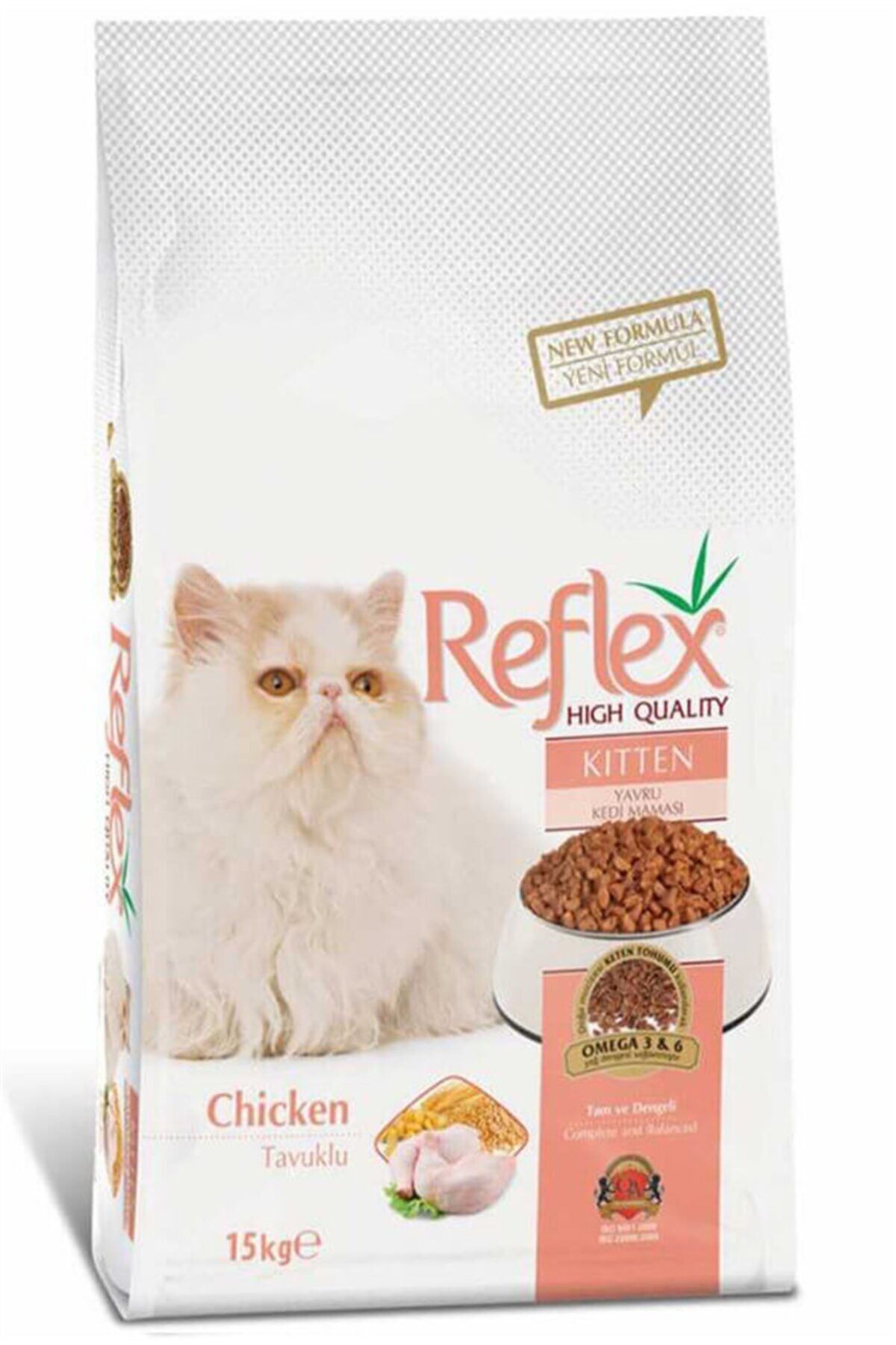 Reflex Tavuklu Yavru Kedi Maması 15 Kg