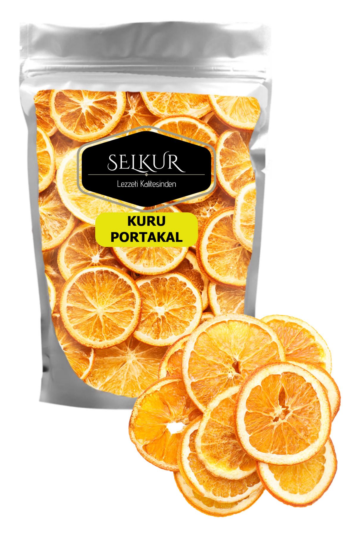 SELKUR Portakal Kurusu 50GR ŞEKERSİZ