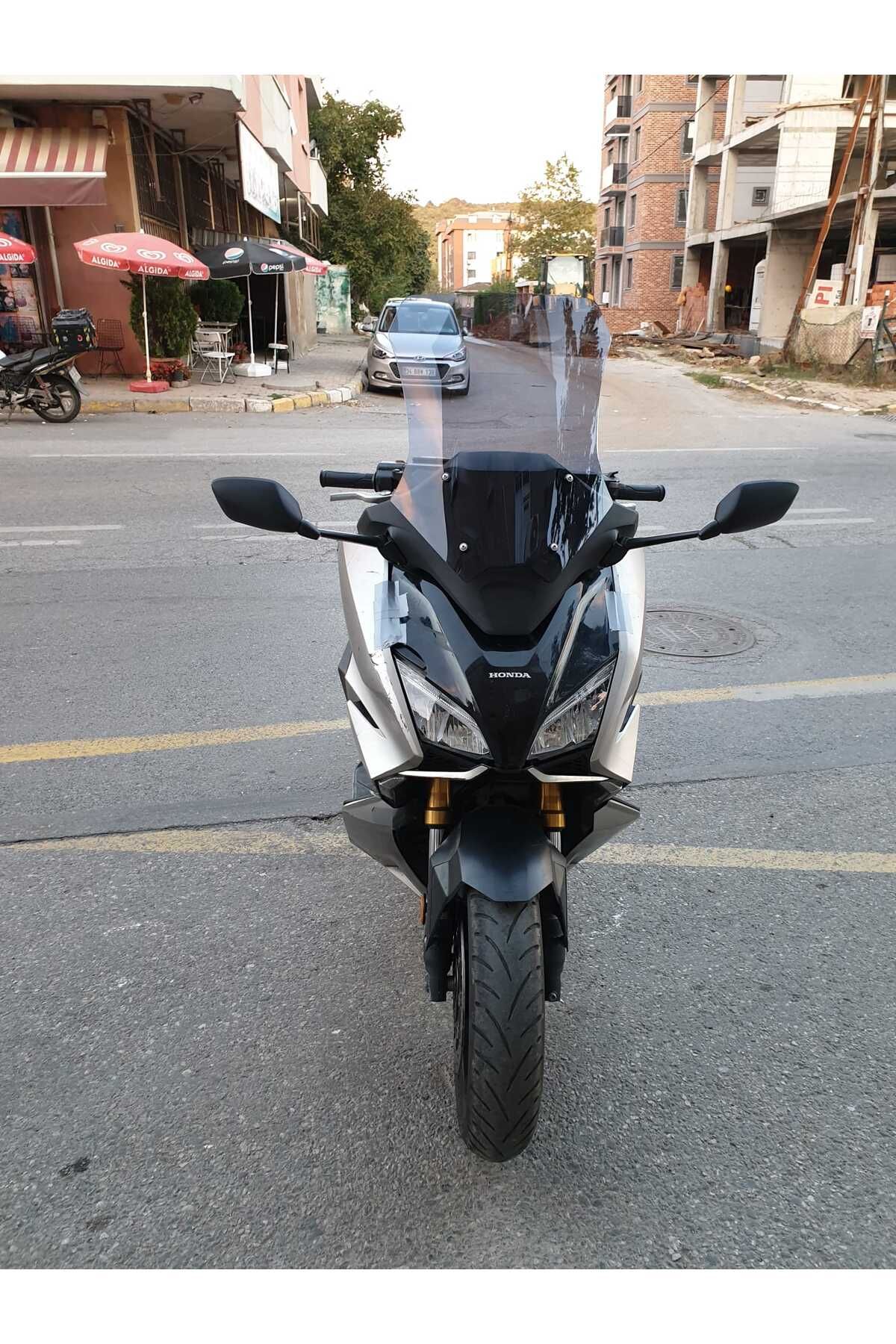 Honda Forza NSS 750 Siperlik Ön Cam 2021 2023 Model 60cm Füme Renkli 4mm