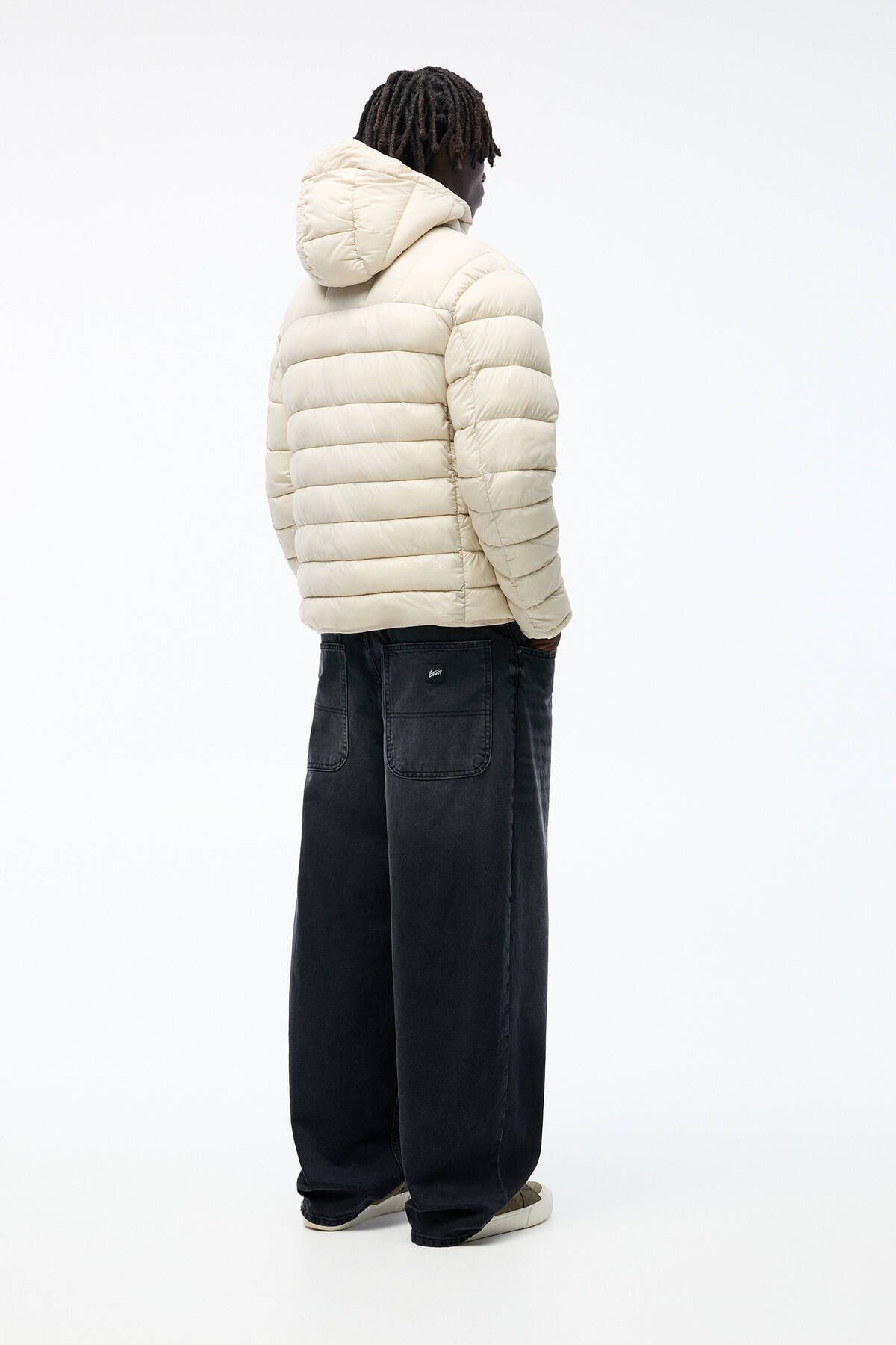 Pull & Bear-Lightweight puffer jacket with hood 4