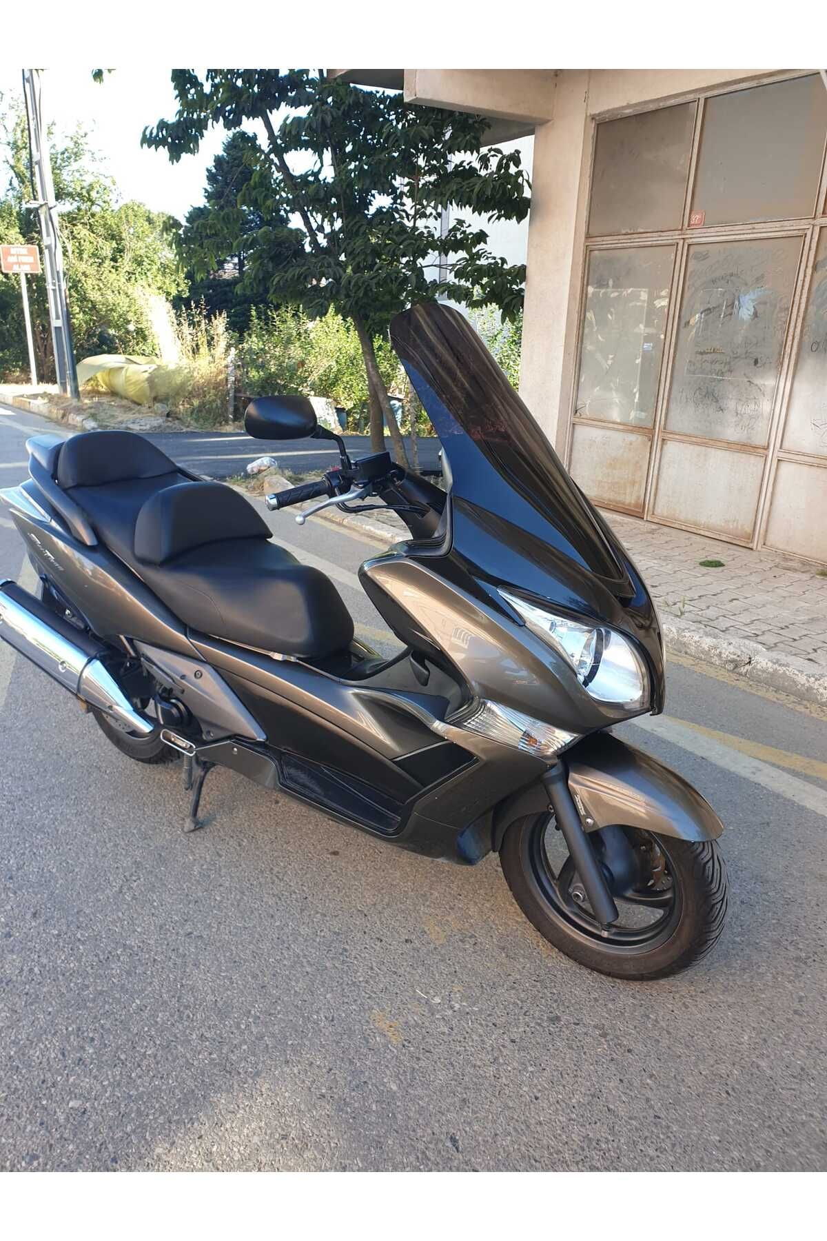 Honda Silverwing SWT 600 Siperlik Ön Cam 2008 2013 Model 70cm Siyah Renkli 4mm