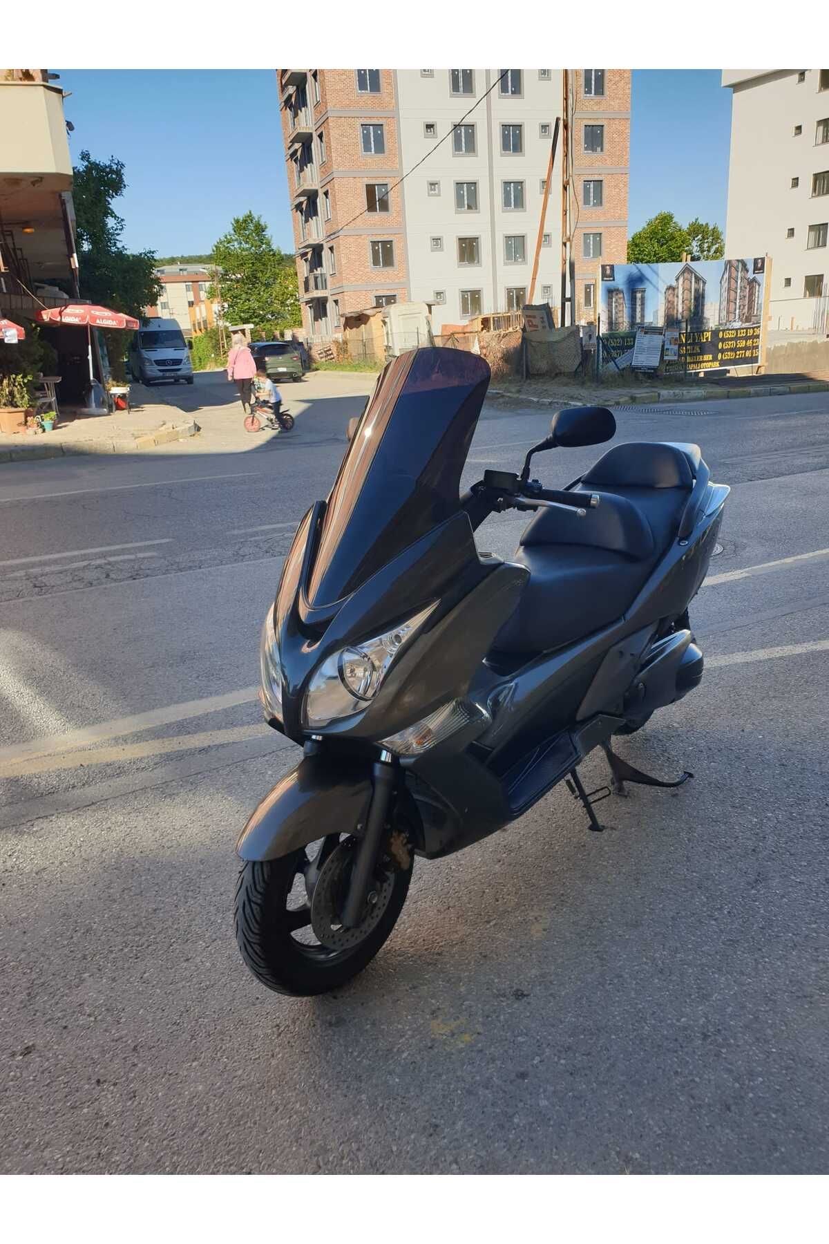 Honda Silverwing SWT 600 Siperlik Ön Cam 2008 2013 Model 70cm Siyah Renkli 4mm