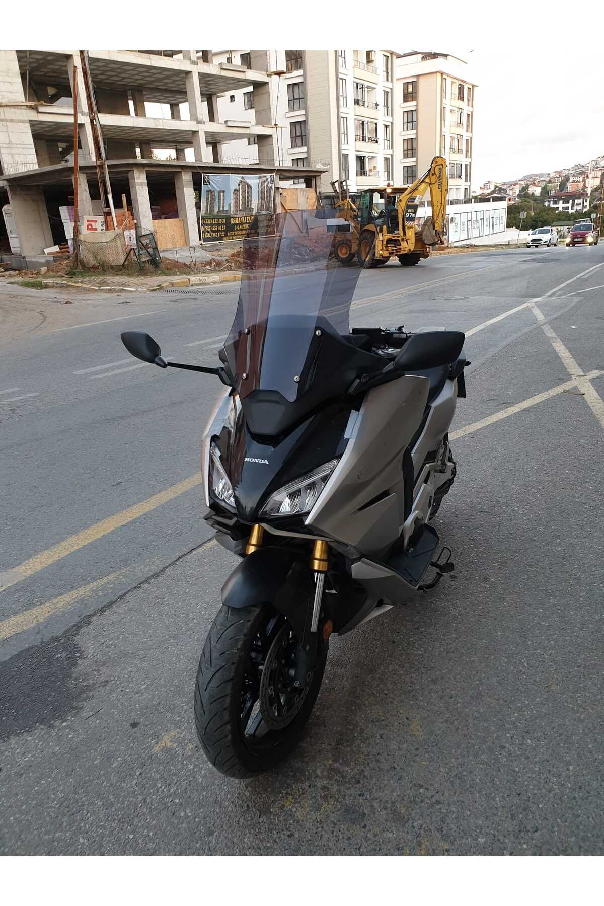 Honda Forza NSS 750 Siperlik Ön Cam 2021 2023 Model 60cm Füme Renkli 4mm