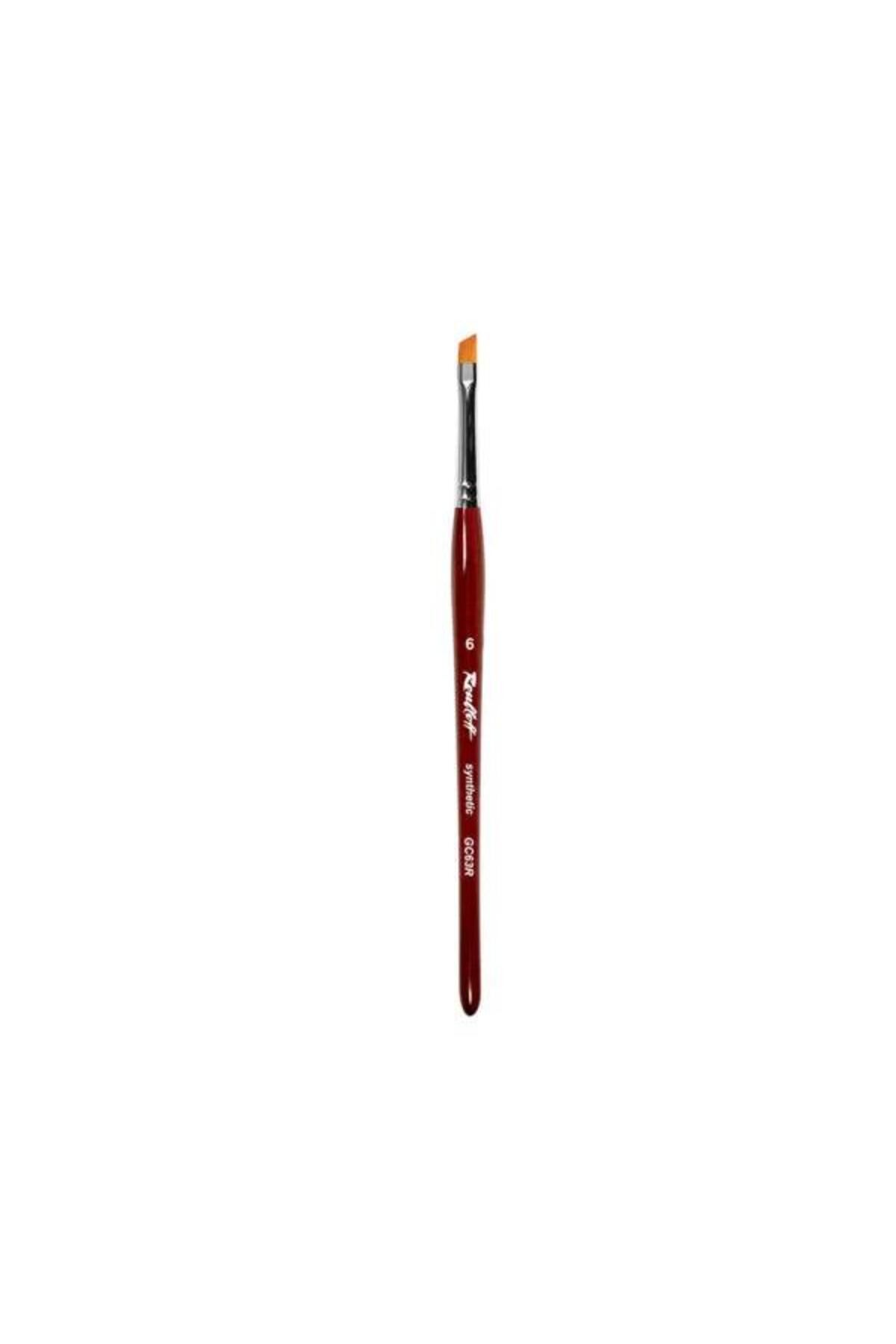 برس ژل مصنوعی Gc63r 8mm No:6 Roubloff