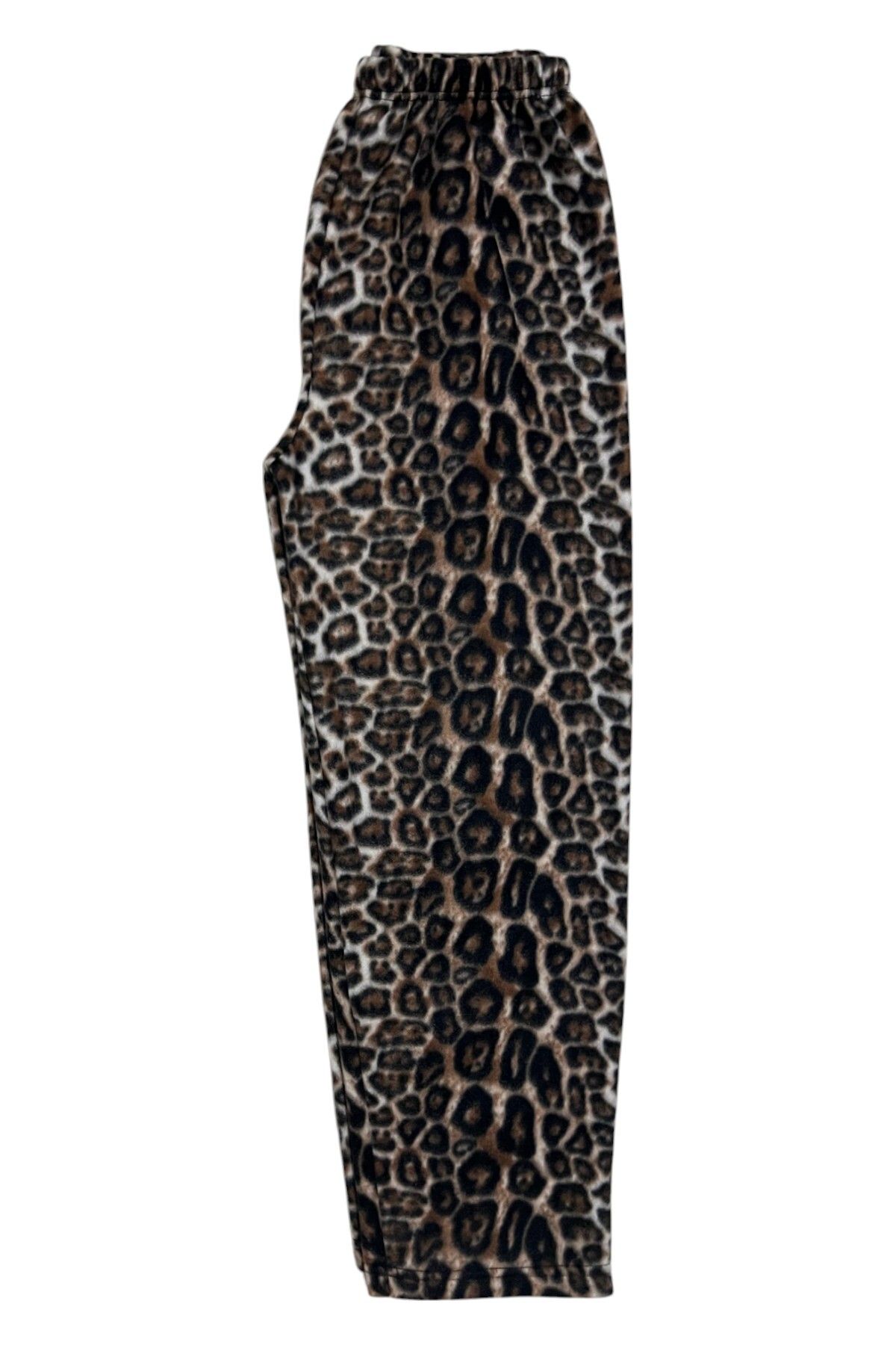 SİERNA Kadın Polar Pijama Altı Beli Lastikli Kışlık srn-004138