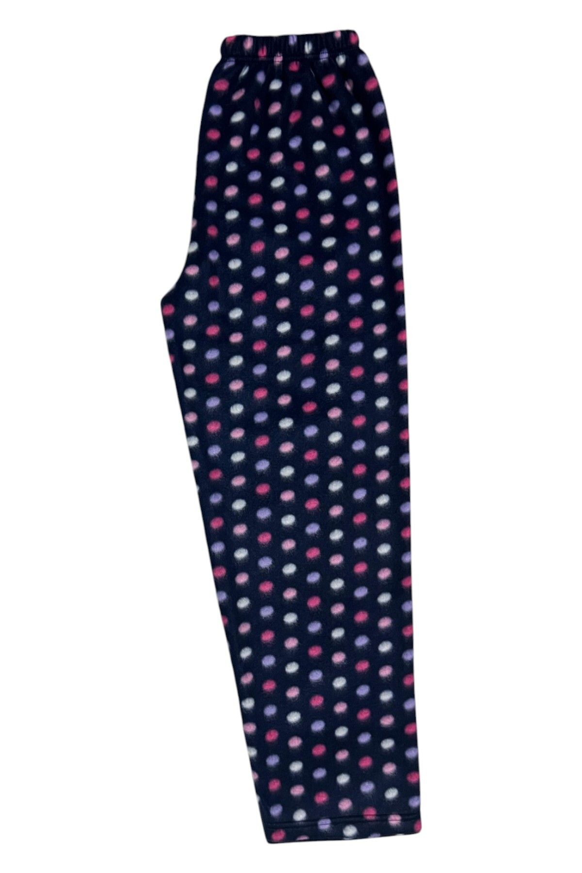 SİERNA Kadın Polar Pijama Altı Beli Lastikli Kışlık srn-004130