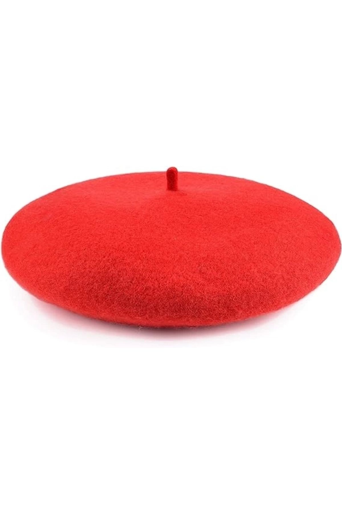 MinaCarin-French Felt Beret Painter Red 5