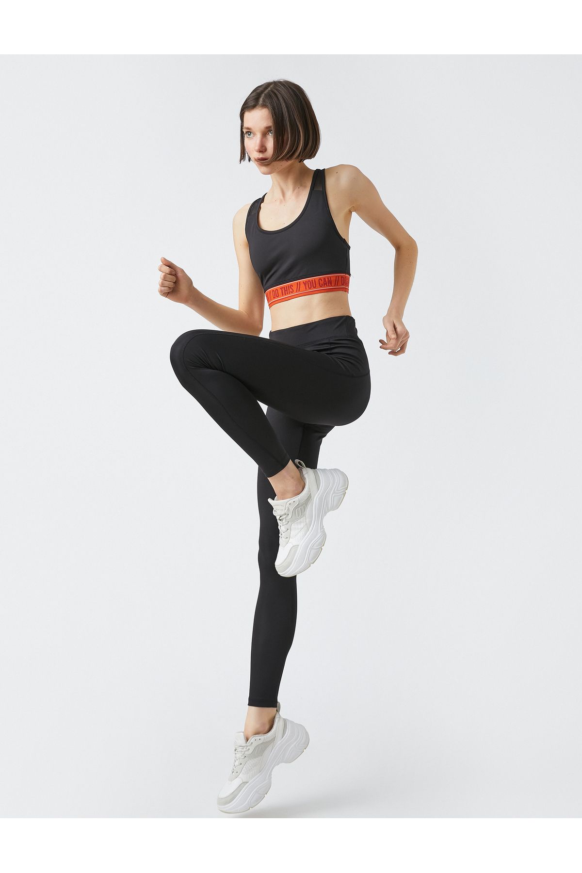 Koton Legginsy Sportowe Do Kostek Kobieta - S
