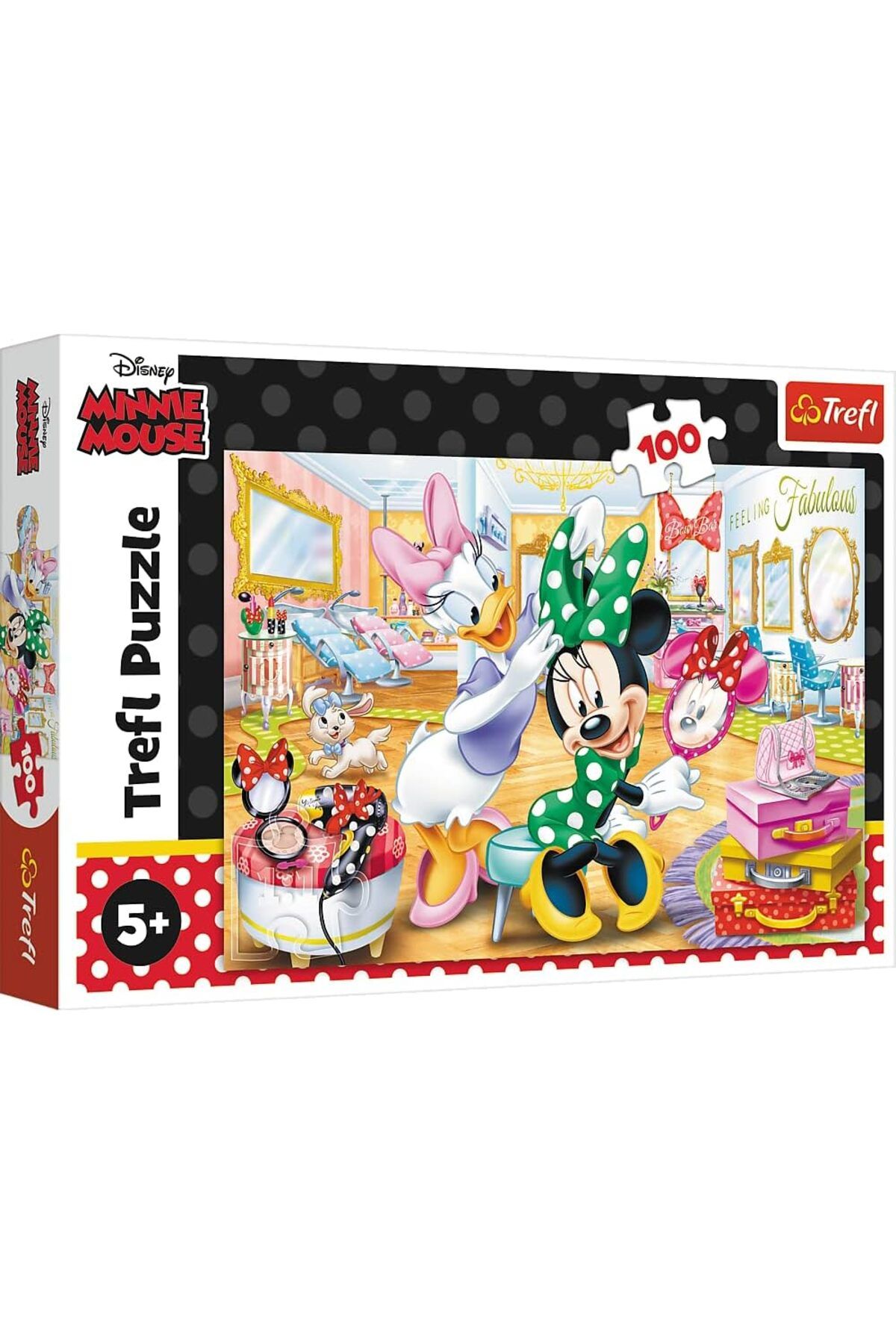 STOREMAX htpshopmx Yapboz, Minnie Güzellik Stüdyosunda, Minnie, 100 parça, 5 yaşından büyük çocuklar