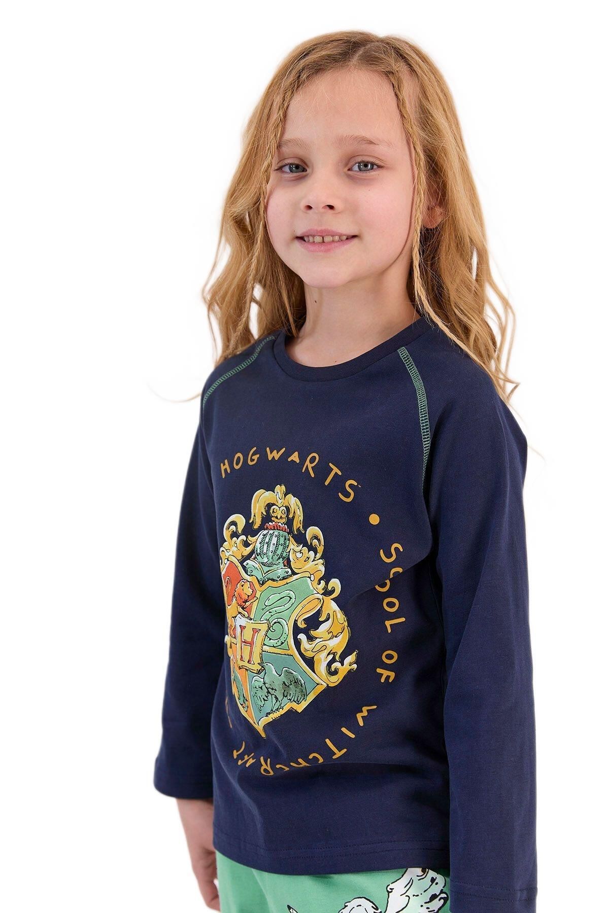 ROLY POLY-Harry Potter Girl's Navy Blue Pajamas Set 1414 2