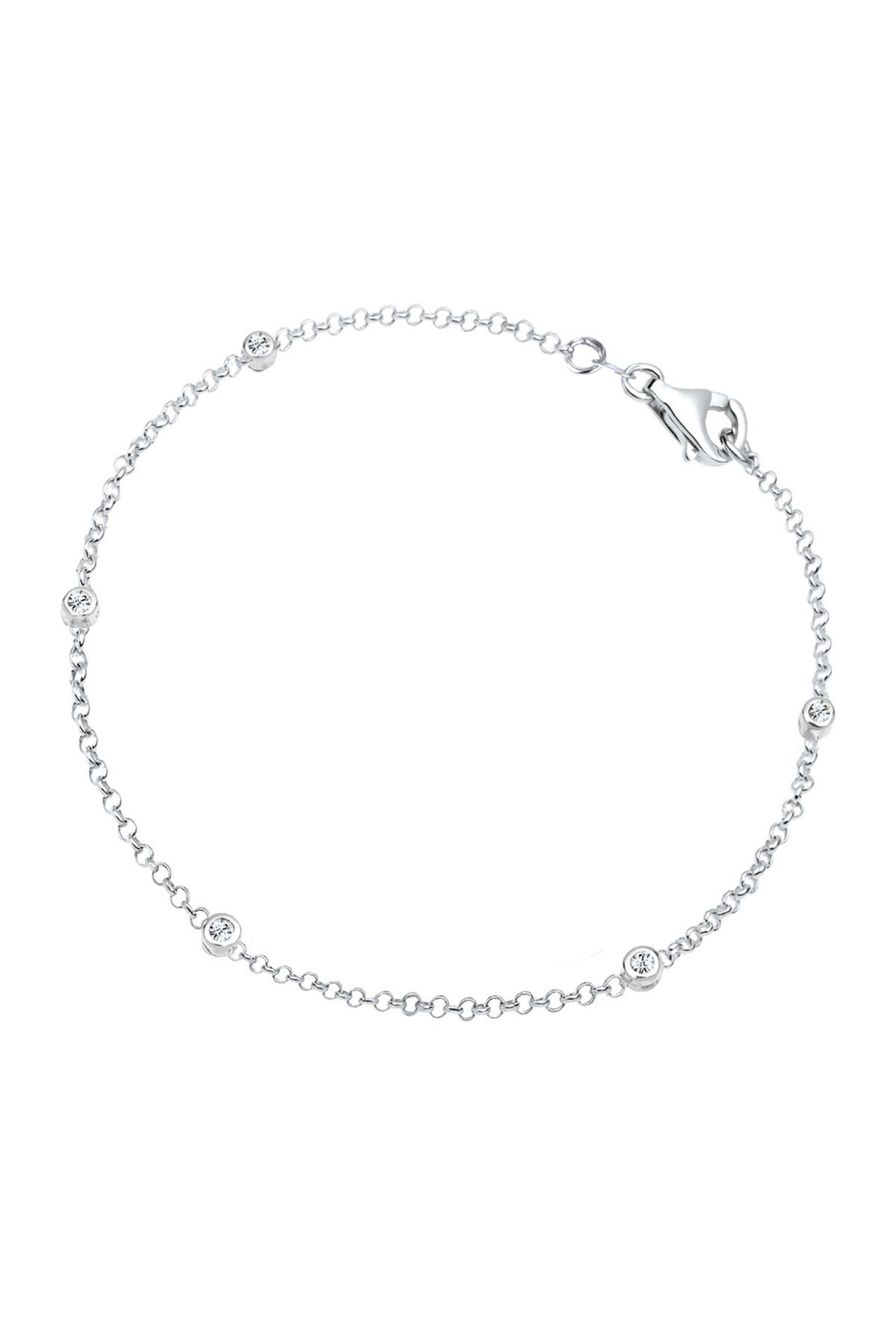 ELLI-Brățară de damă Basic Filigree Combinabilă cu cristale din argint 925 2