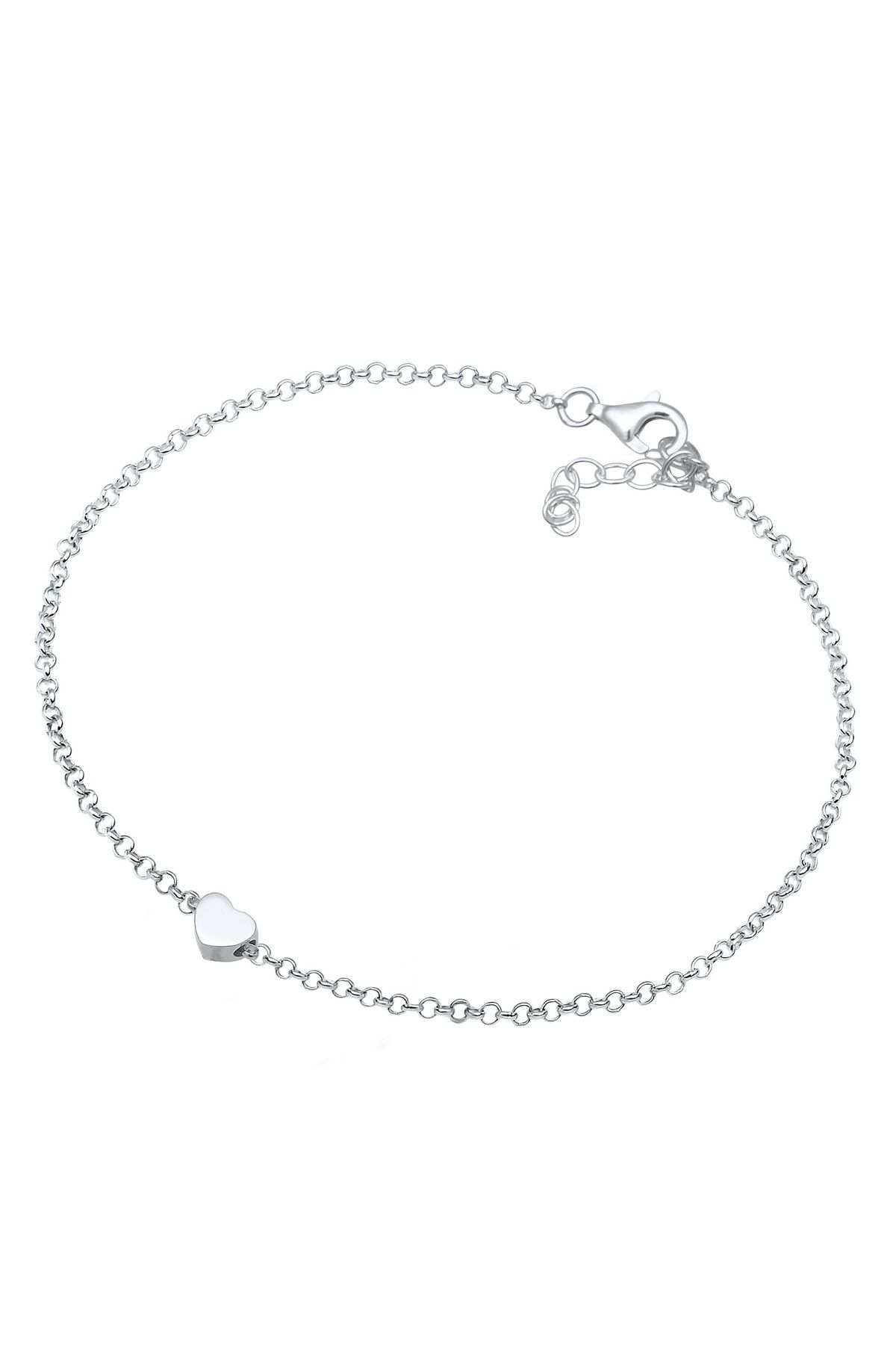 ELLI-Armband Damen Herz Anhänger Love Filigran in 925 Sterling Silber 2