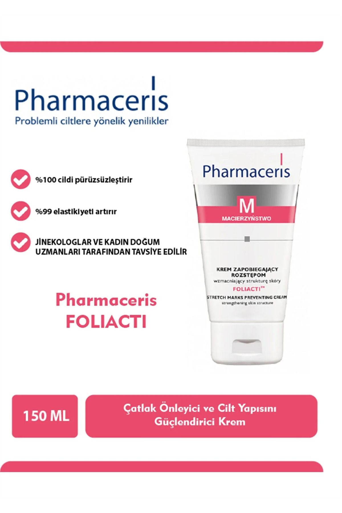 Pharmaceris Foliacti Tm Stretch Marks Preventing Cream 150 ml