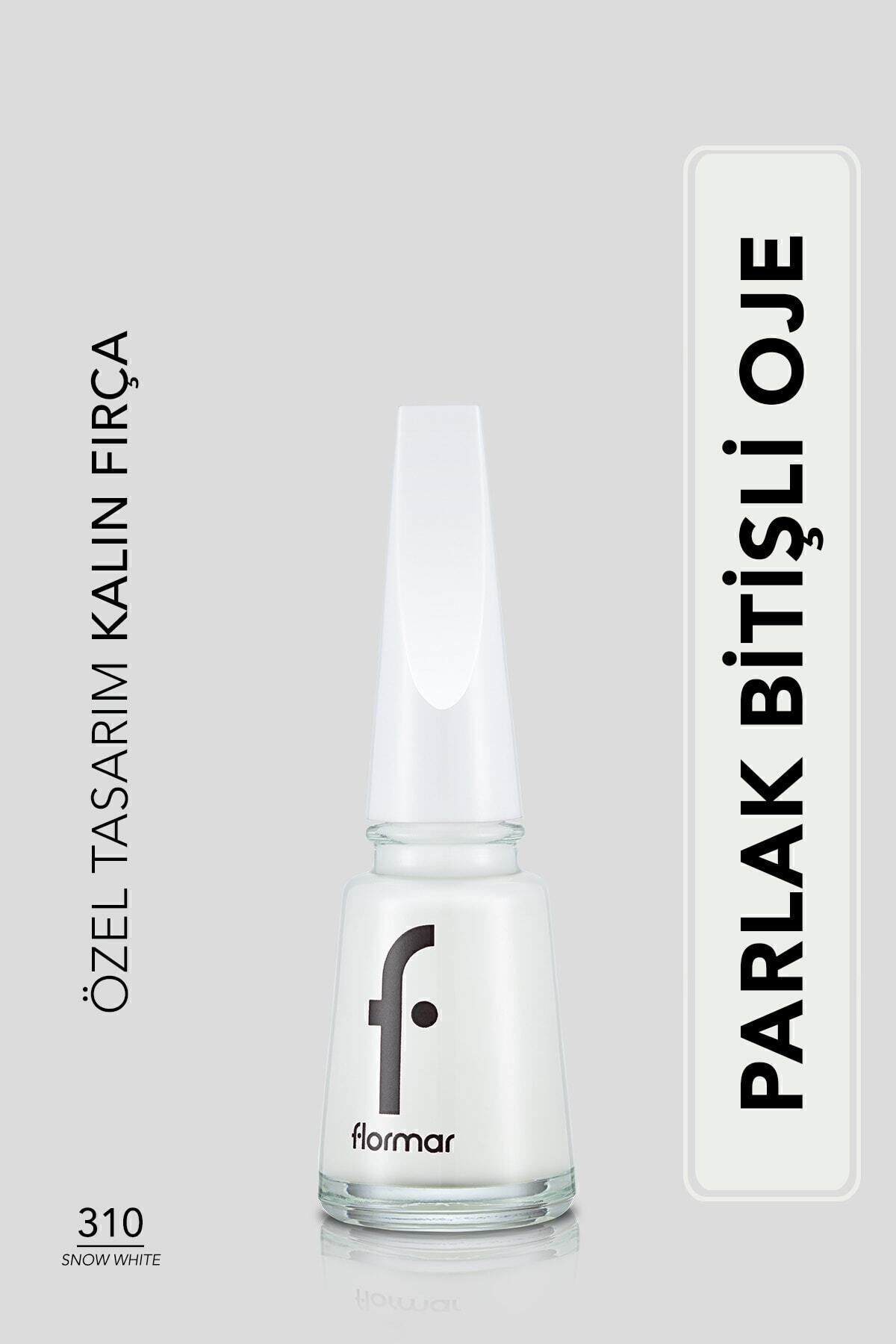 Flormar Klasik Parlak Bitişli Yüksek Pigmentli Oje - Nail Enamel- 310 Snow Whıte New- 8682536035859 - Fiyatı, Yorumları