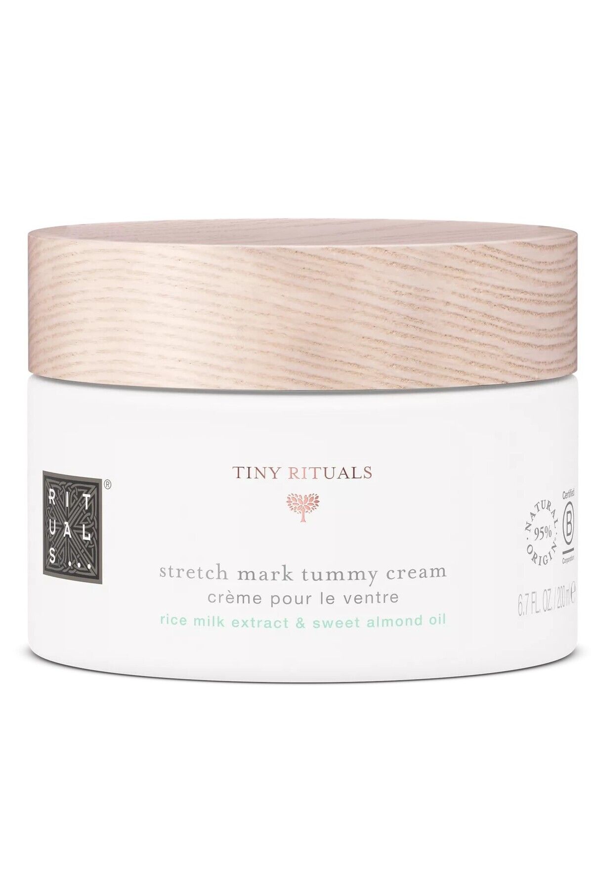 Rituals Tiny Rituals Tummy Çatlak Karın Kremi 200 ml Rice Milk & Sweet Almond