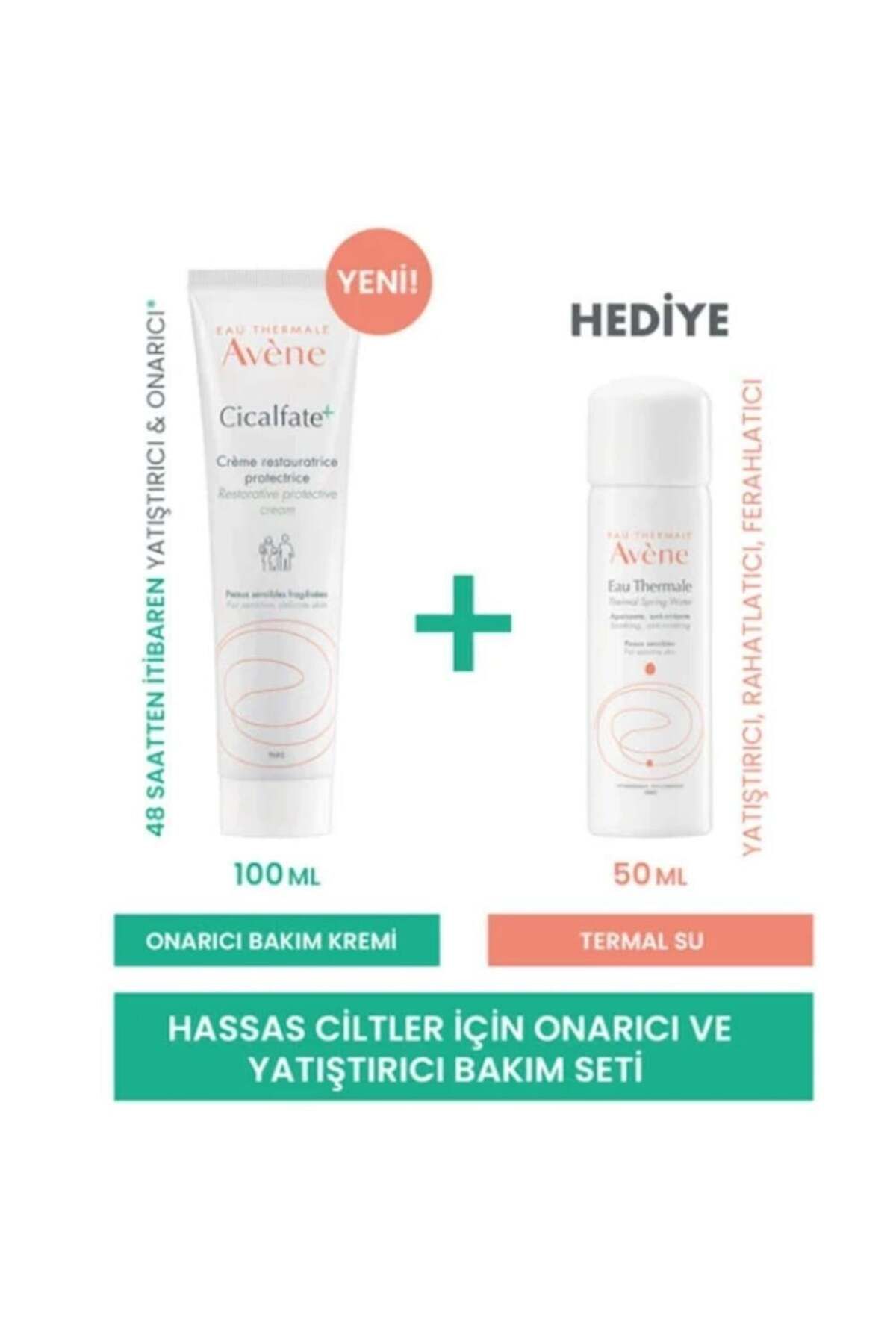 Avene Cicalfate Creme 100 Ml-termal Su 50 ml-1