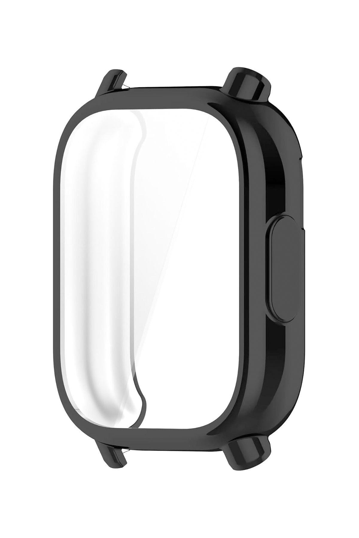 KRETON-Case and Screen Protector 360 Full Protection Silicone Case Compatible with Redmi Watch 5 Lite 4