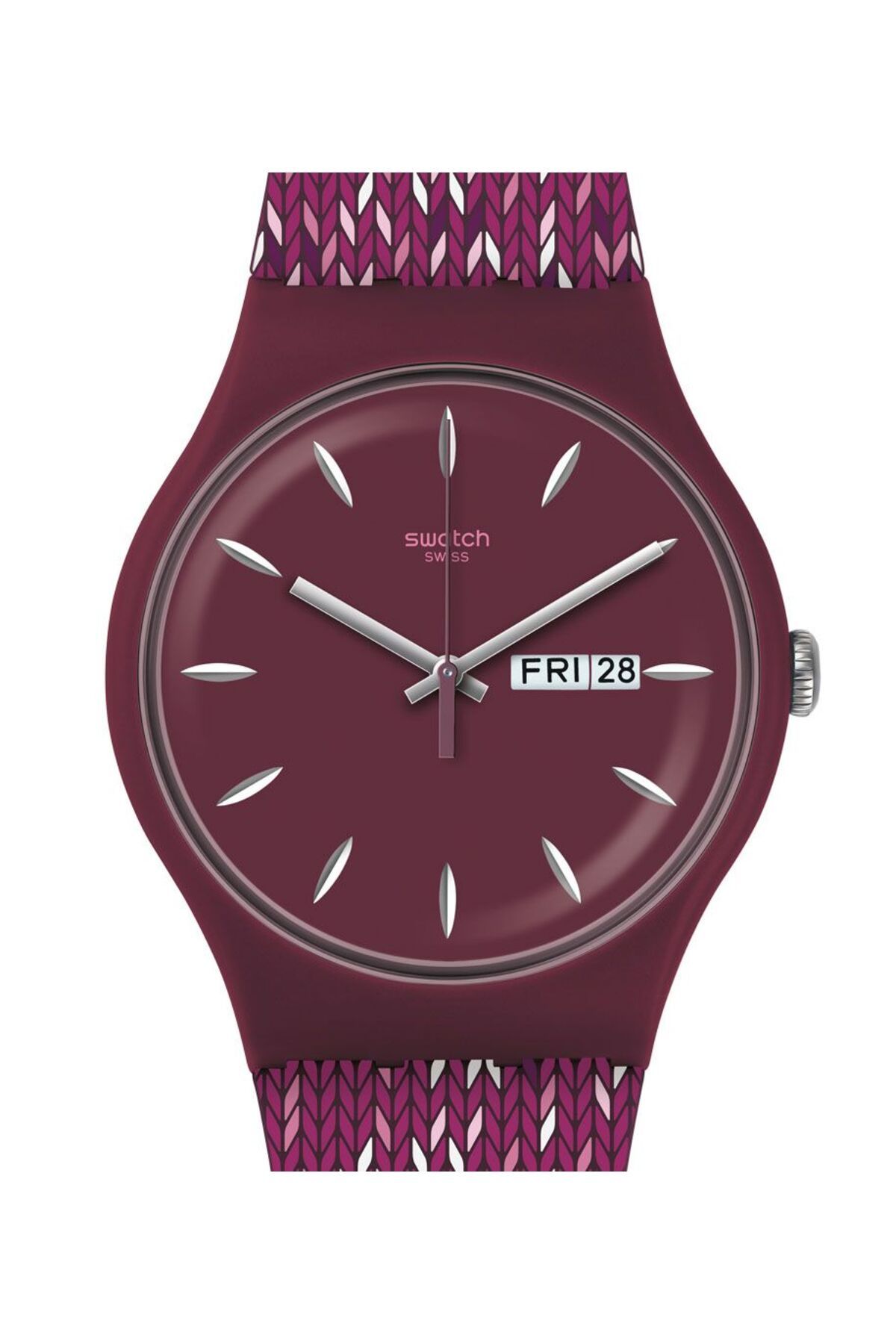 Swatch-ساعة - أرجواني 1