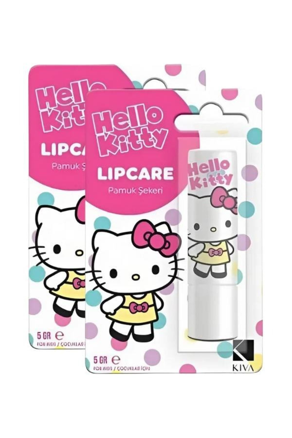 Hello Kitty-Lipcare 5 Gr Lip Protector Cotton Candy - 2 Pieces 1