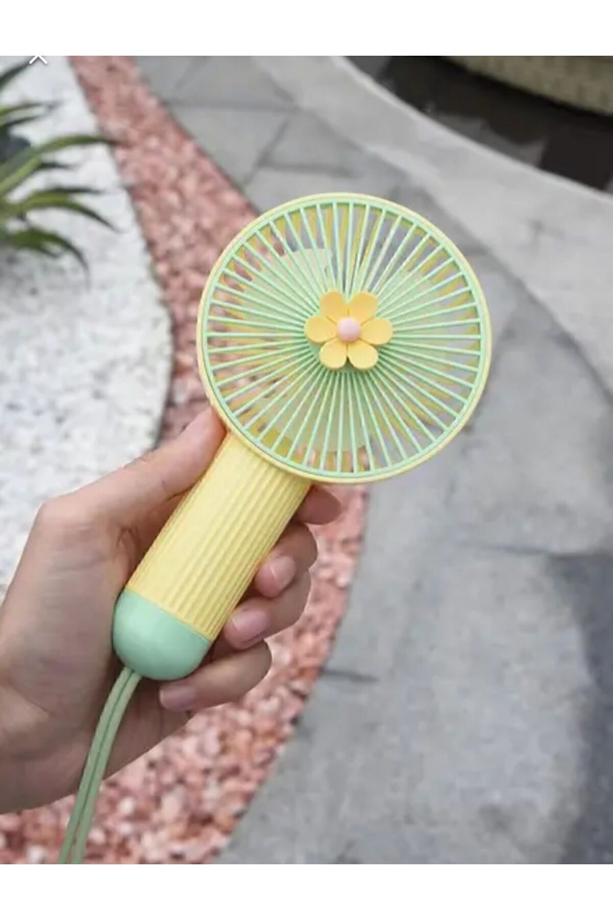 SaLFaT USB Şarjlı Taşınabilir Mini Vantilatör - El Fanı 3 Kademeli - Sessiz Portatif Fan