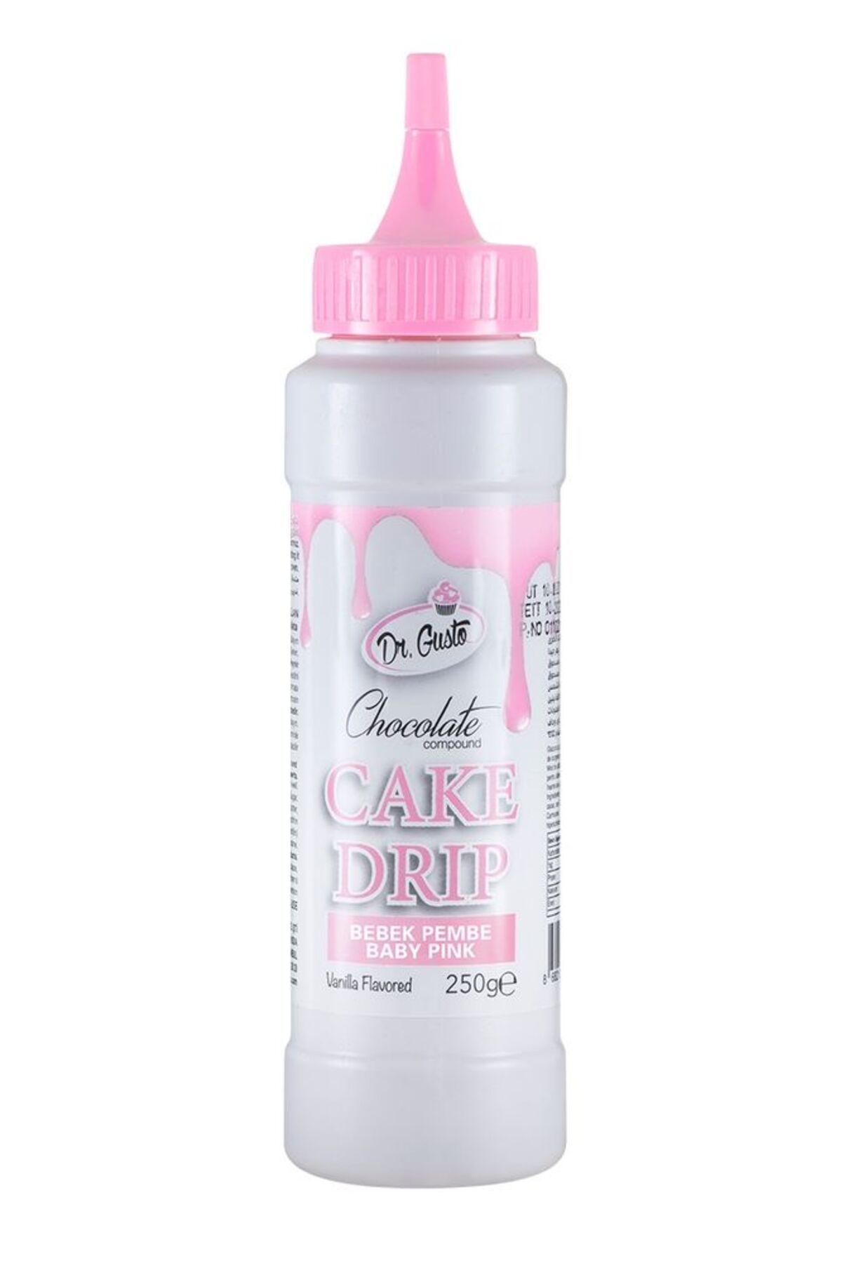 Dr. Gusto CAKE DRIP 250 GR BEBE PEMBE