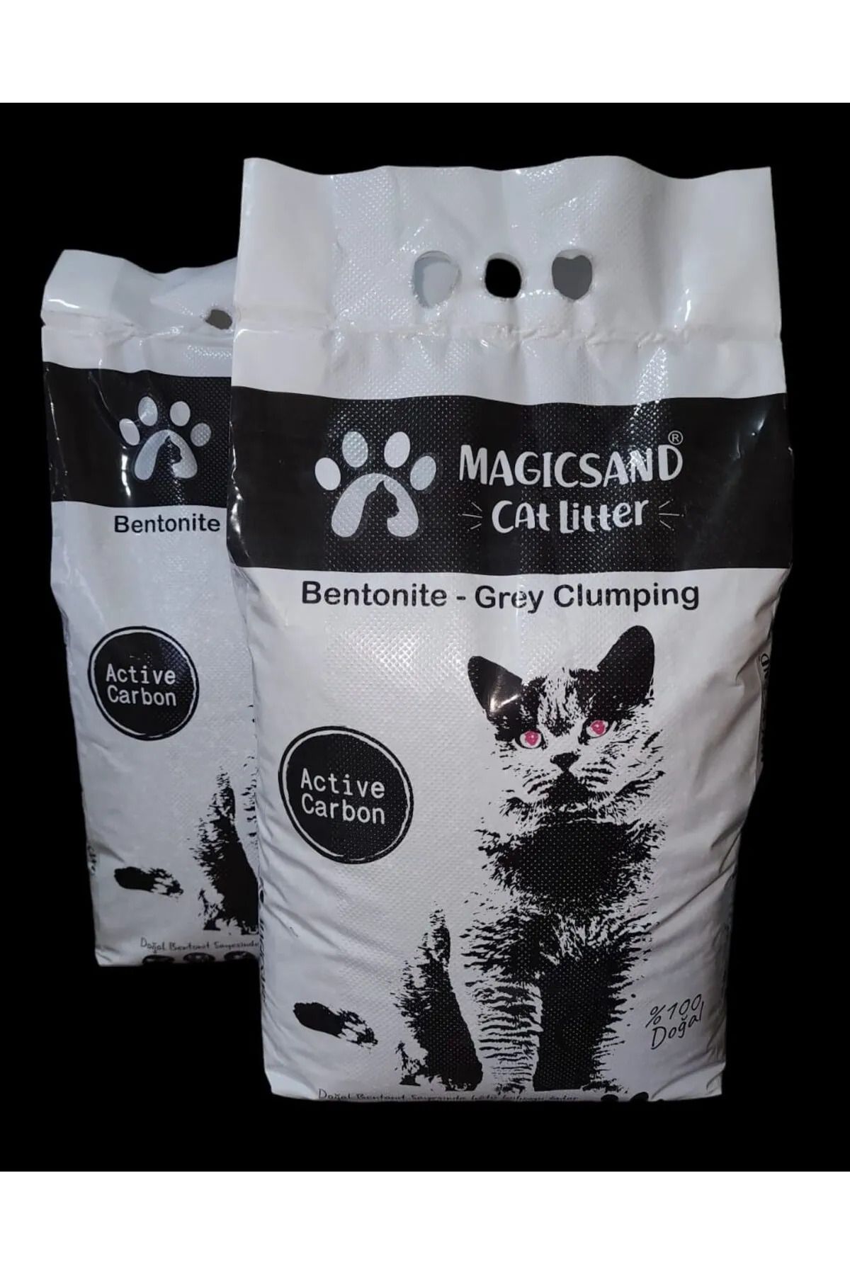 magicsand Aktif Karbon Kedi Kumu 10lt X 2 Adet