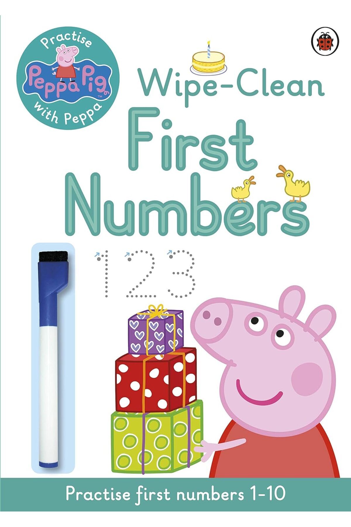 Penguin Books Peppa Pıg: Practıse Wıth Peppa: Wıpe-clean Fırst Numbers