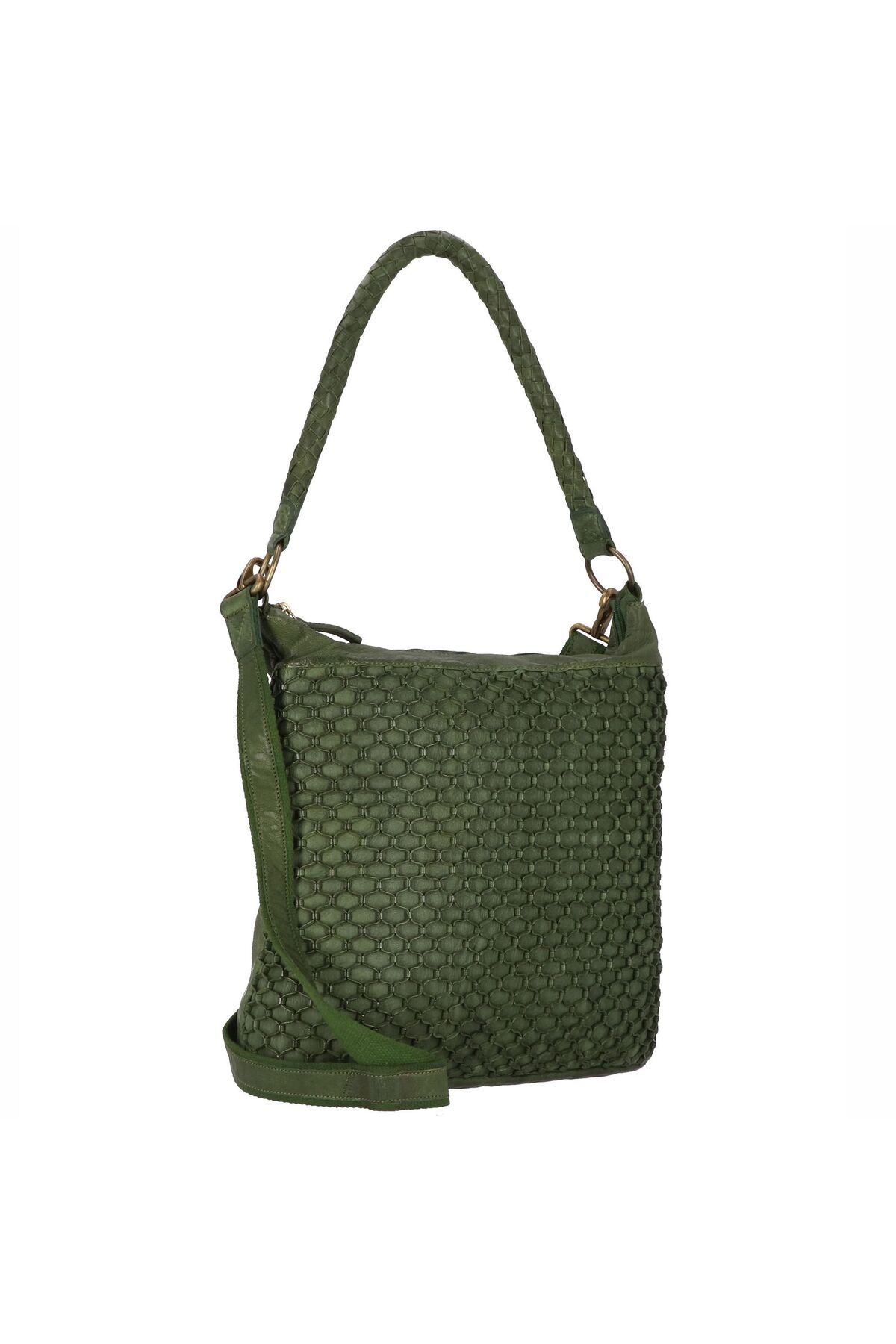 Greenland Nature-Femi & Nine Schultertasche Leder 39 cm 2