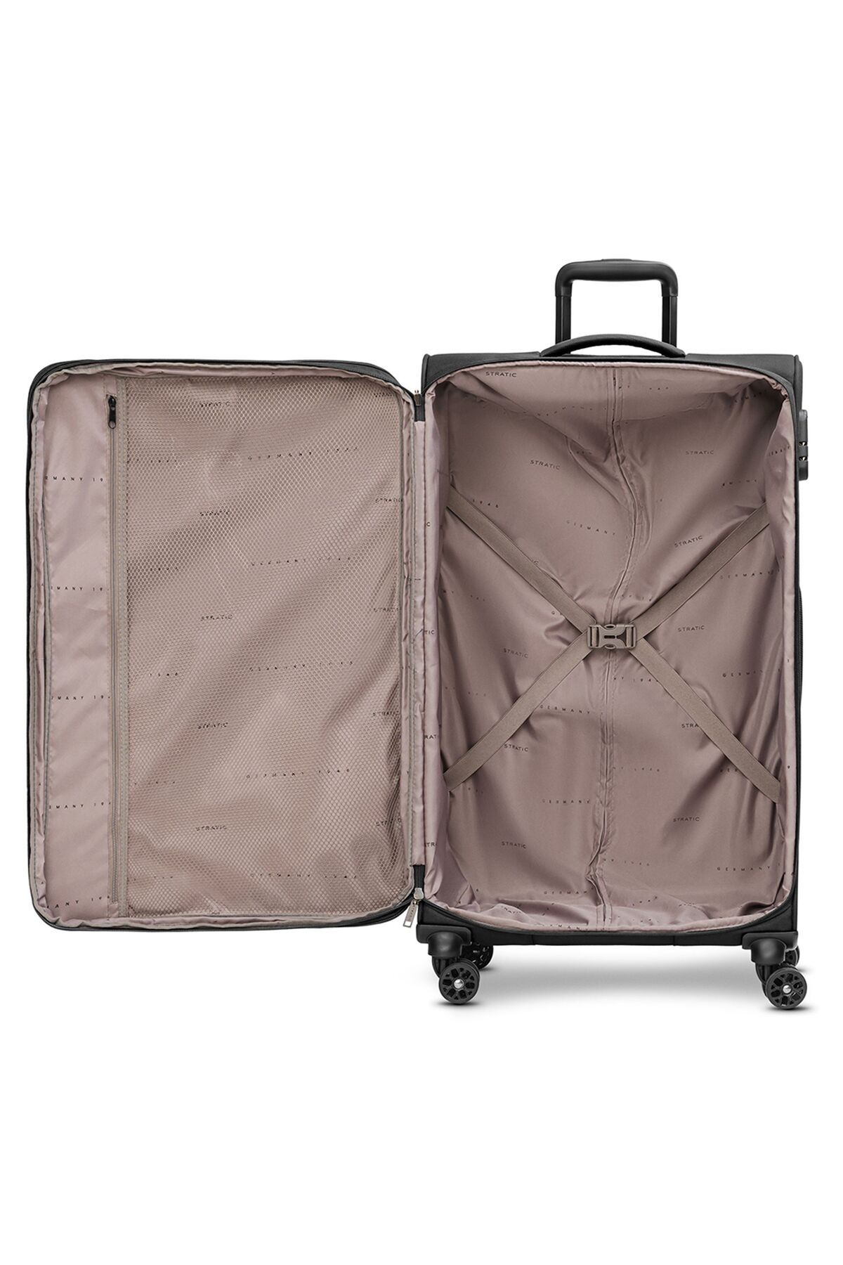 Stratic-taska 4-Rollen Trolley L 76 cm mit Dehnfalte 5