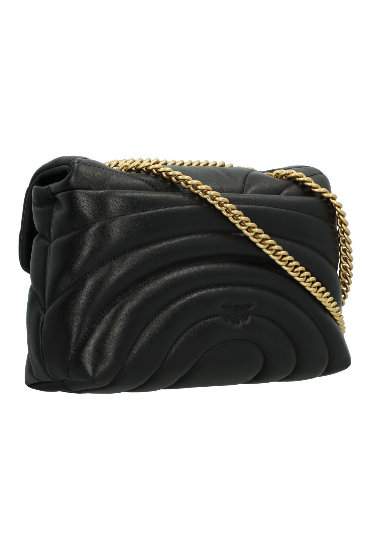 PİNKO-Love Puff Schultertasche Leder 30 cm 2