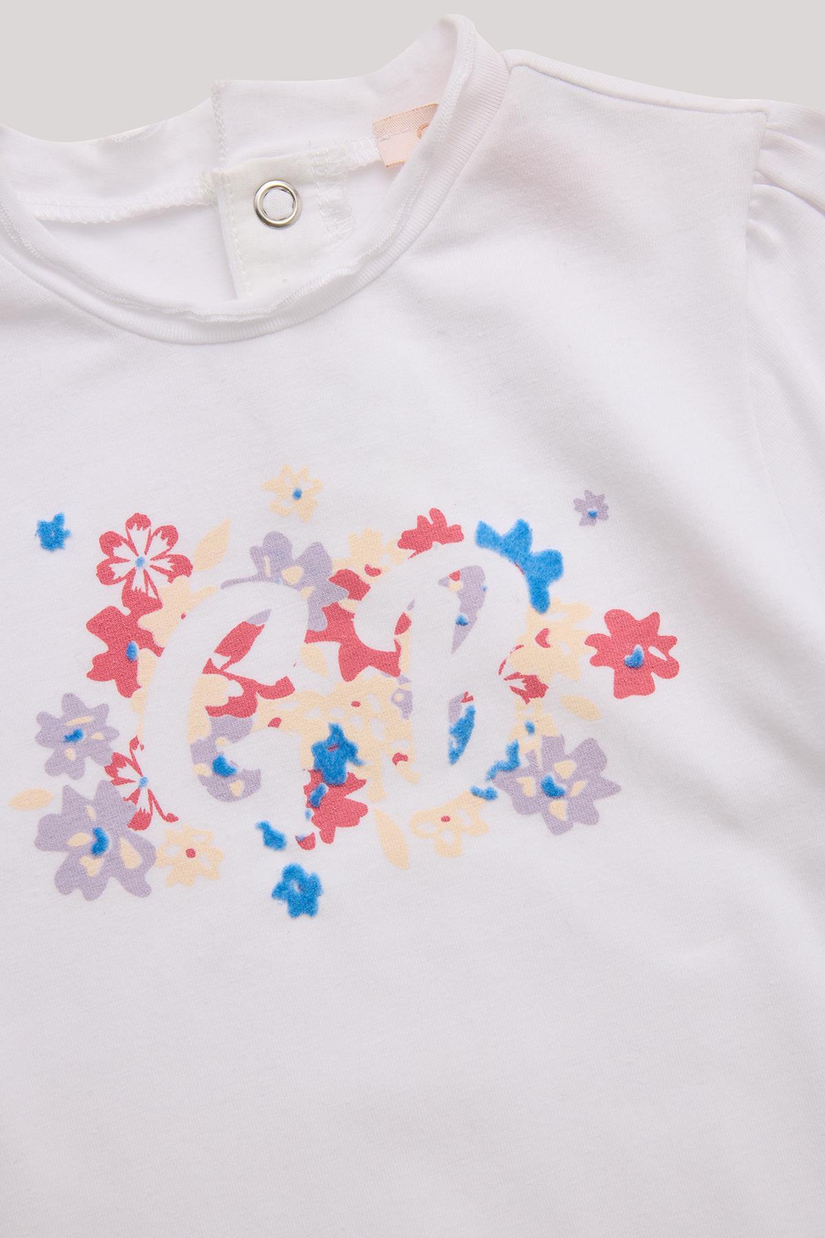 GB Baby BG Store Kız Bebek Beyaz Body fotoğrafı 3 (önizleme)