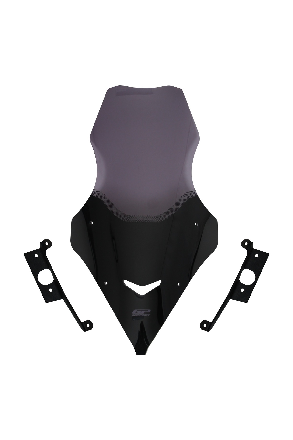 GP KOMPOZİT SYM Jet X 125 2022-2025 Uyumlu Ön Cam Füme 79 cm