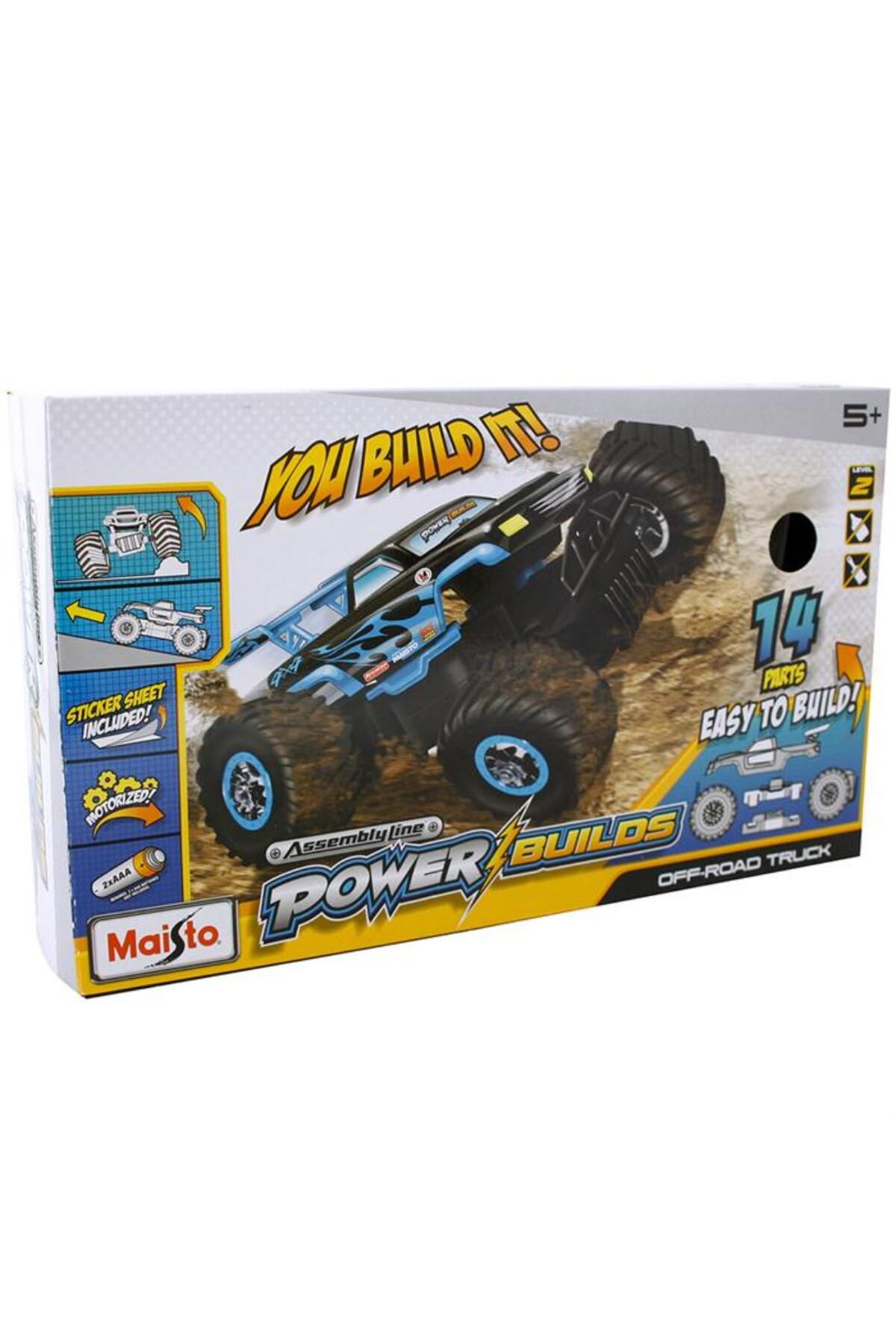Maisto Power Builds Off-Road Truck Oyun Seti