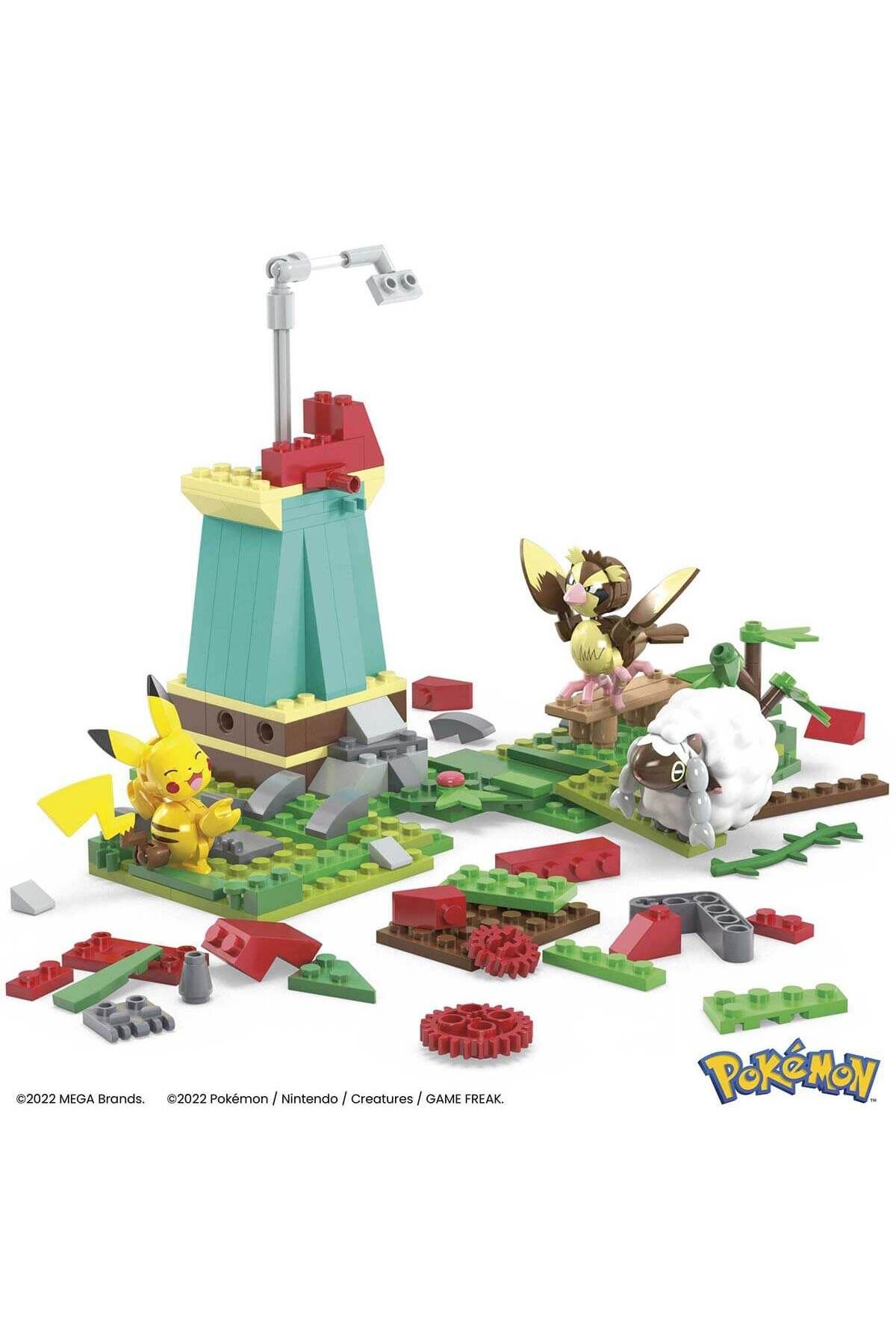 Pokemon-Hkt21 Mega ™   Pokémon ™   Windmill and Town Set - 240 Pieces Age 7 2