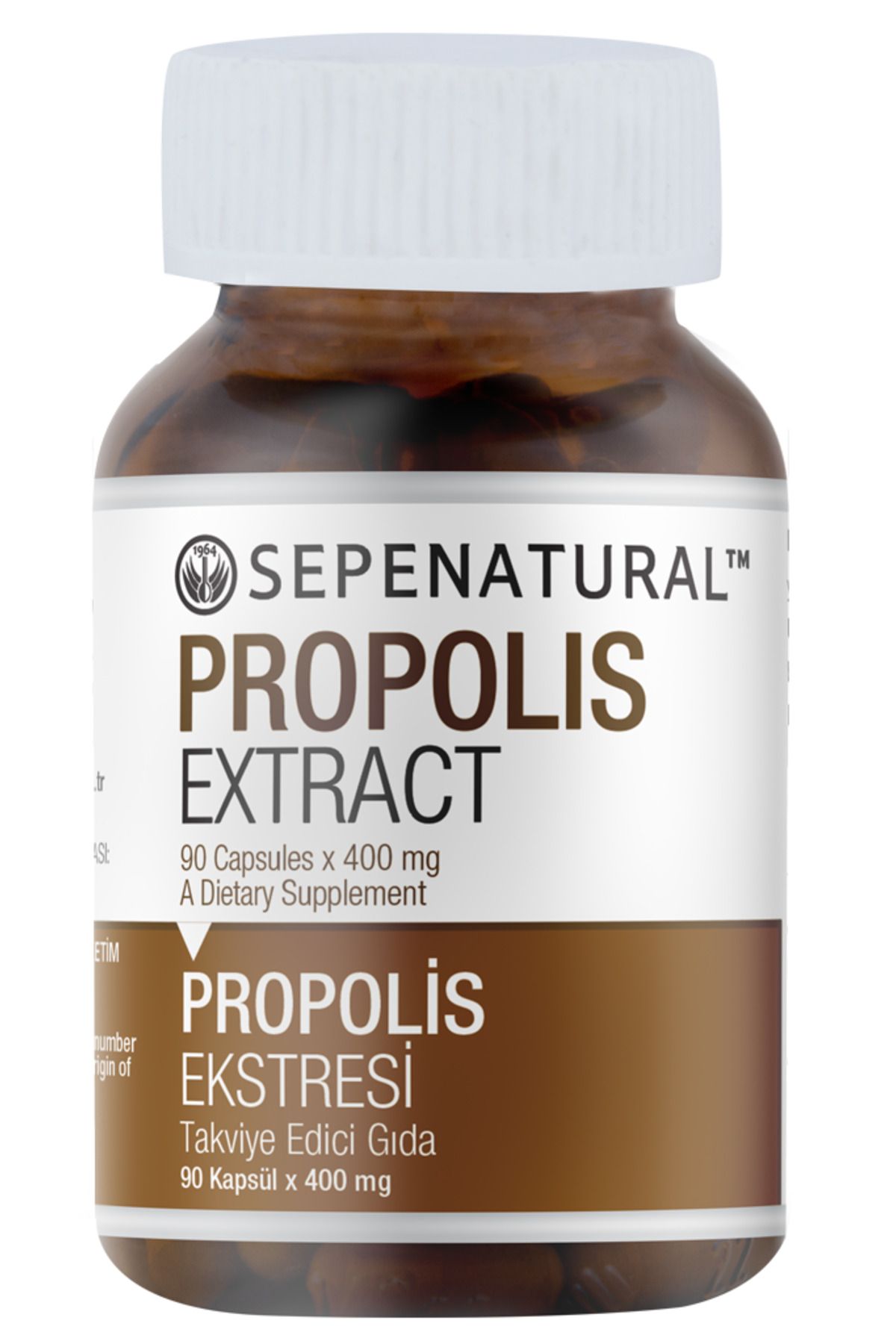 Sepe Natural Propolis Ekstresi Kapsül 90 X 400 Mg